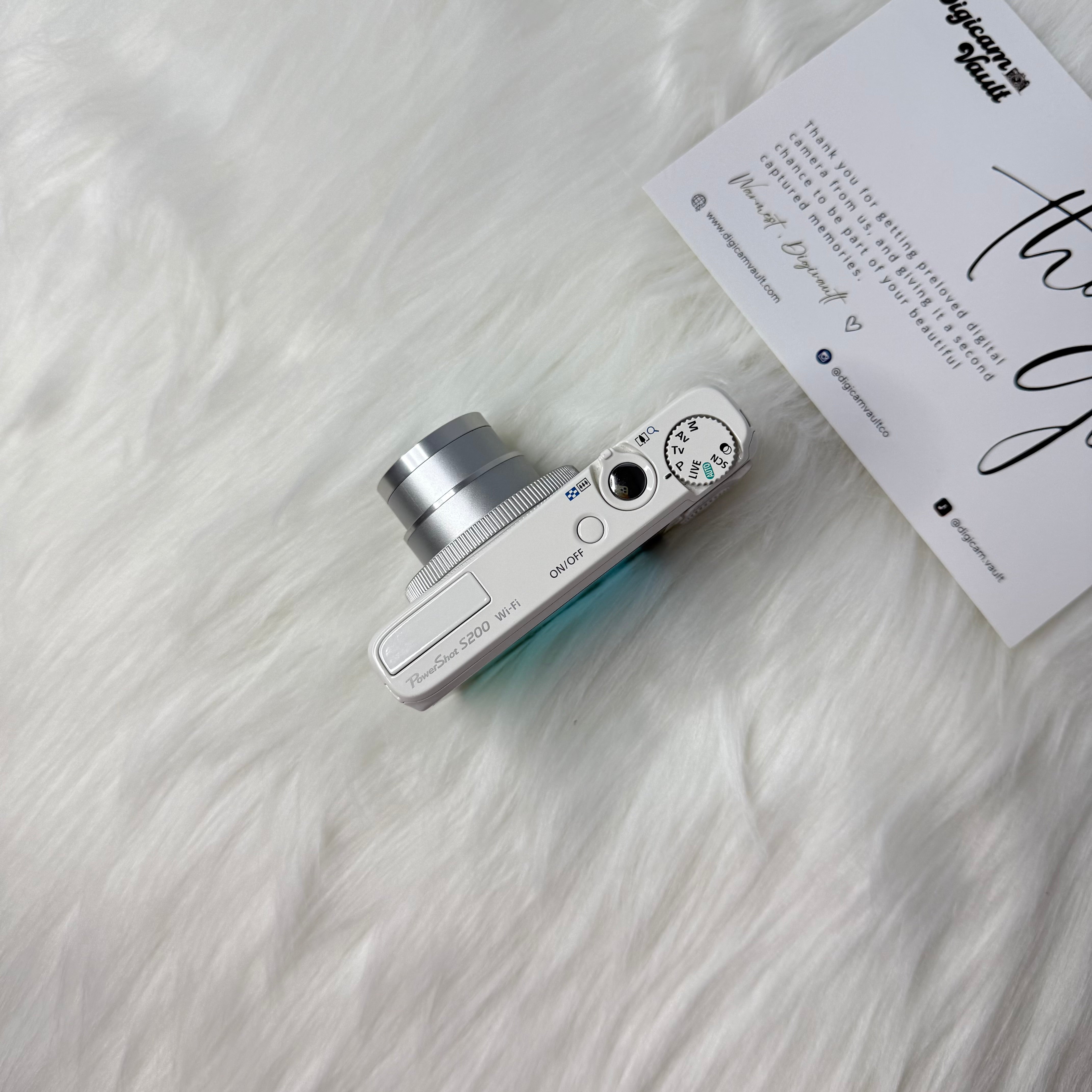 CANON POWERSHOT S200 [WHITE]