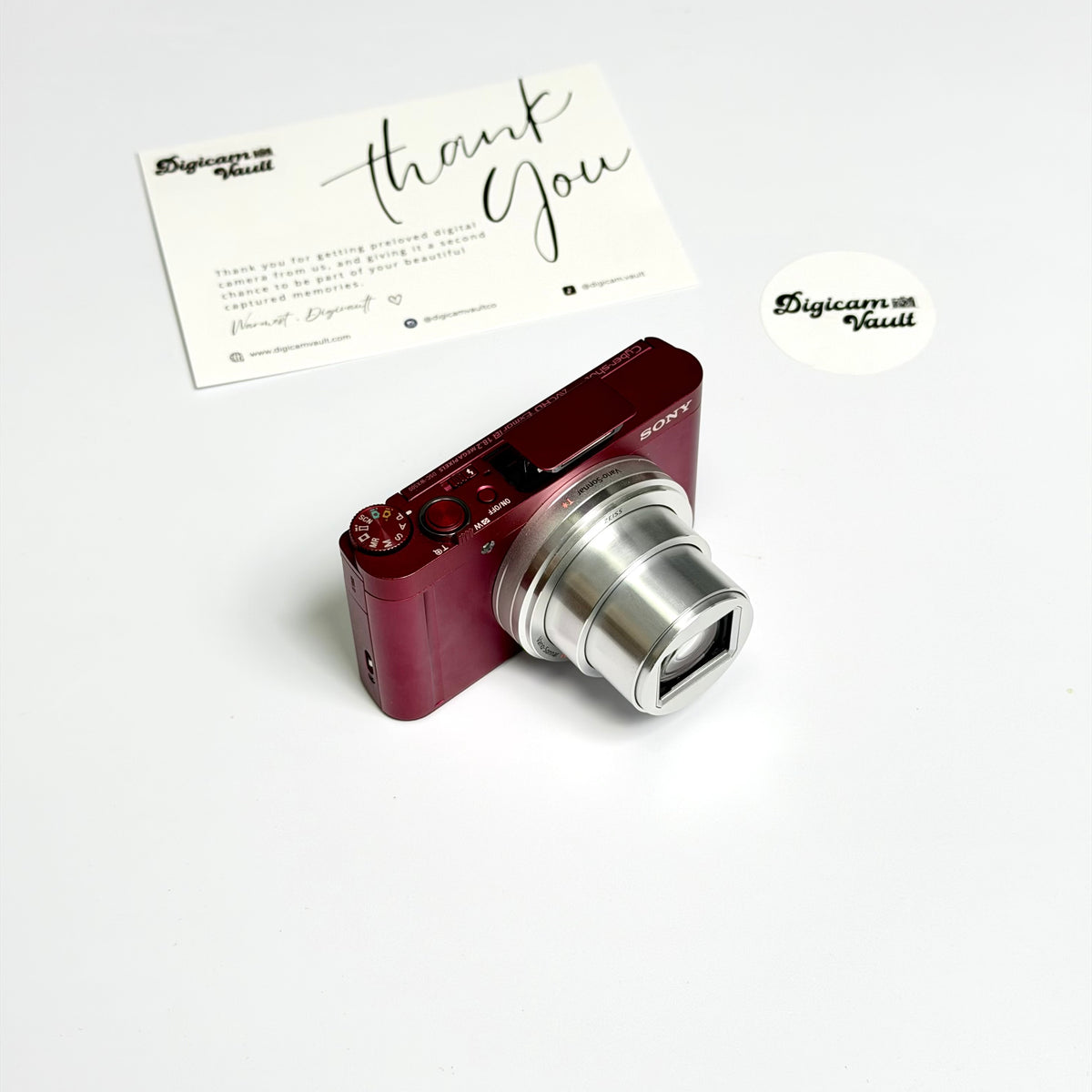 SONY CYBERSHOT DSC-WX500 [RED] - RARE ✮