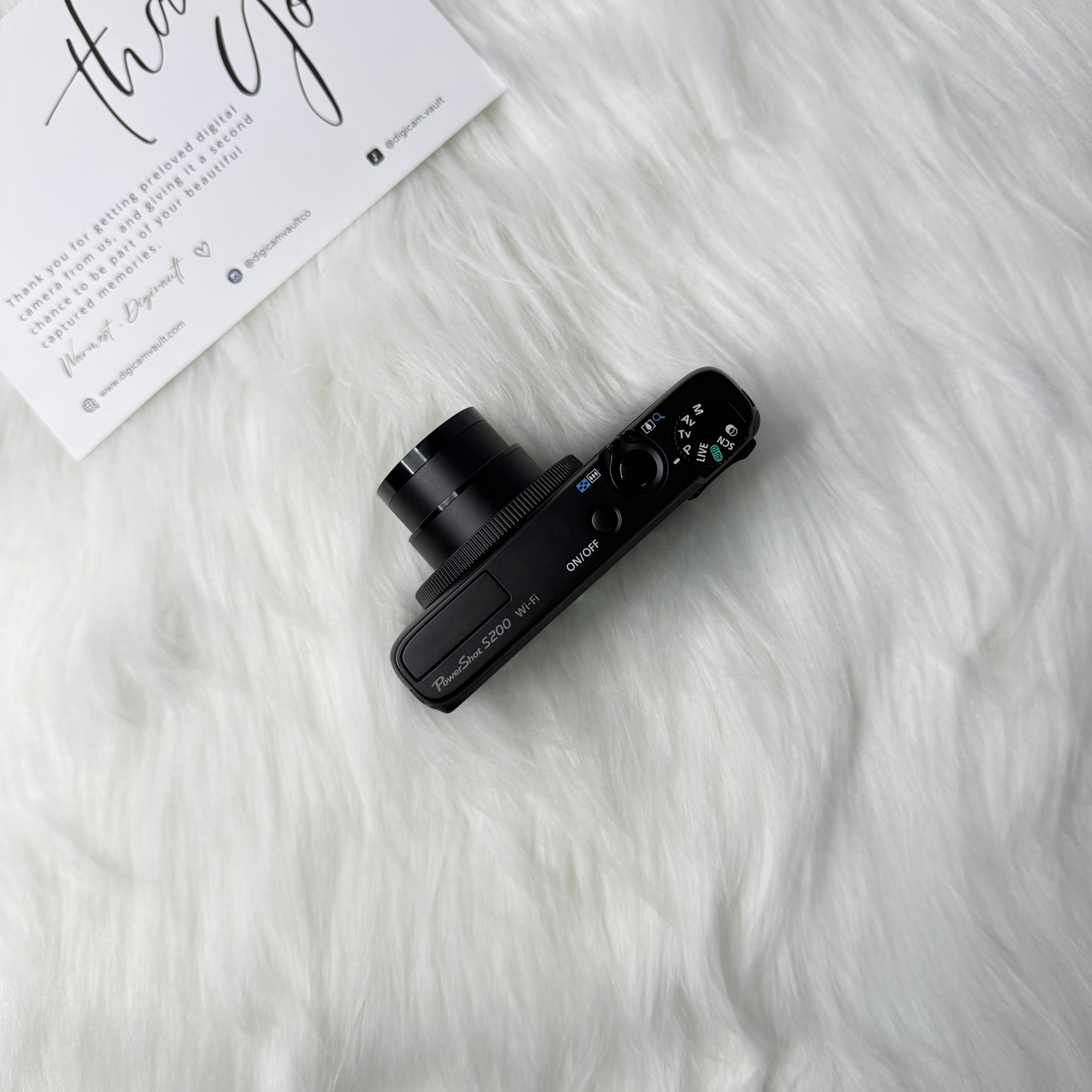CANON POWERSHOT S200 [BLACK]