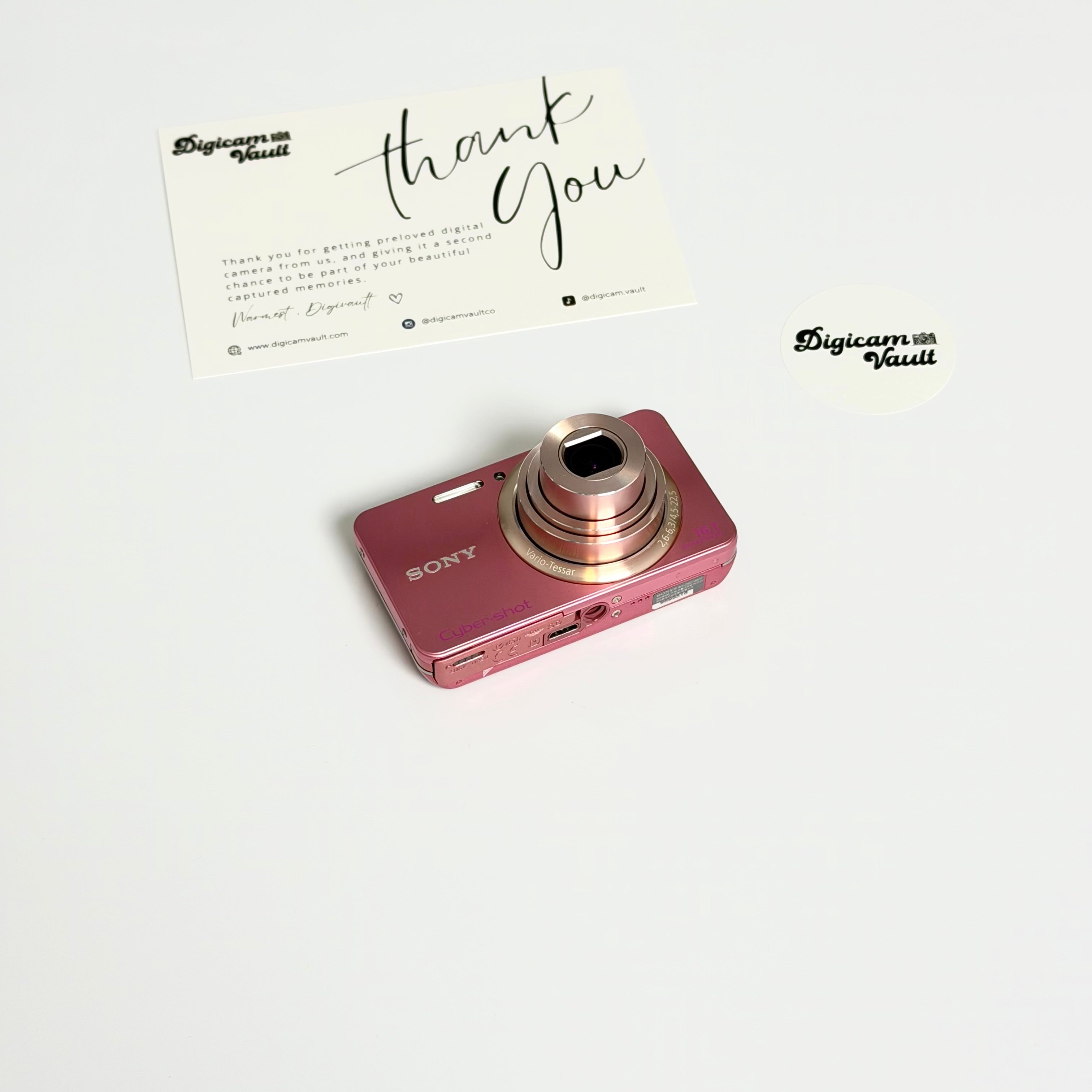 SONY CYBERSHOT W570 [PINK] - TEAM FAV✮