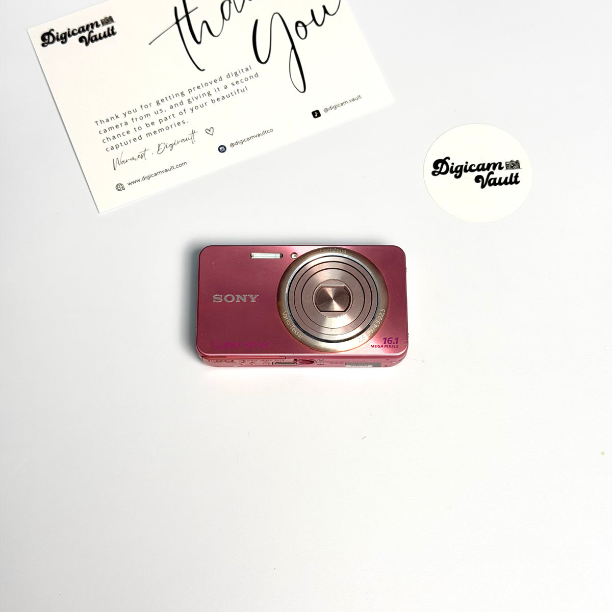 SONY CYBERSHOT W570 [PINK] - TEAM FAV✮