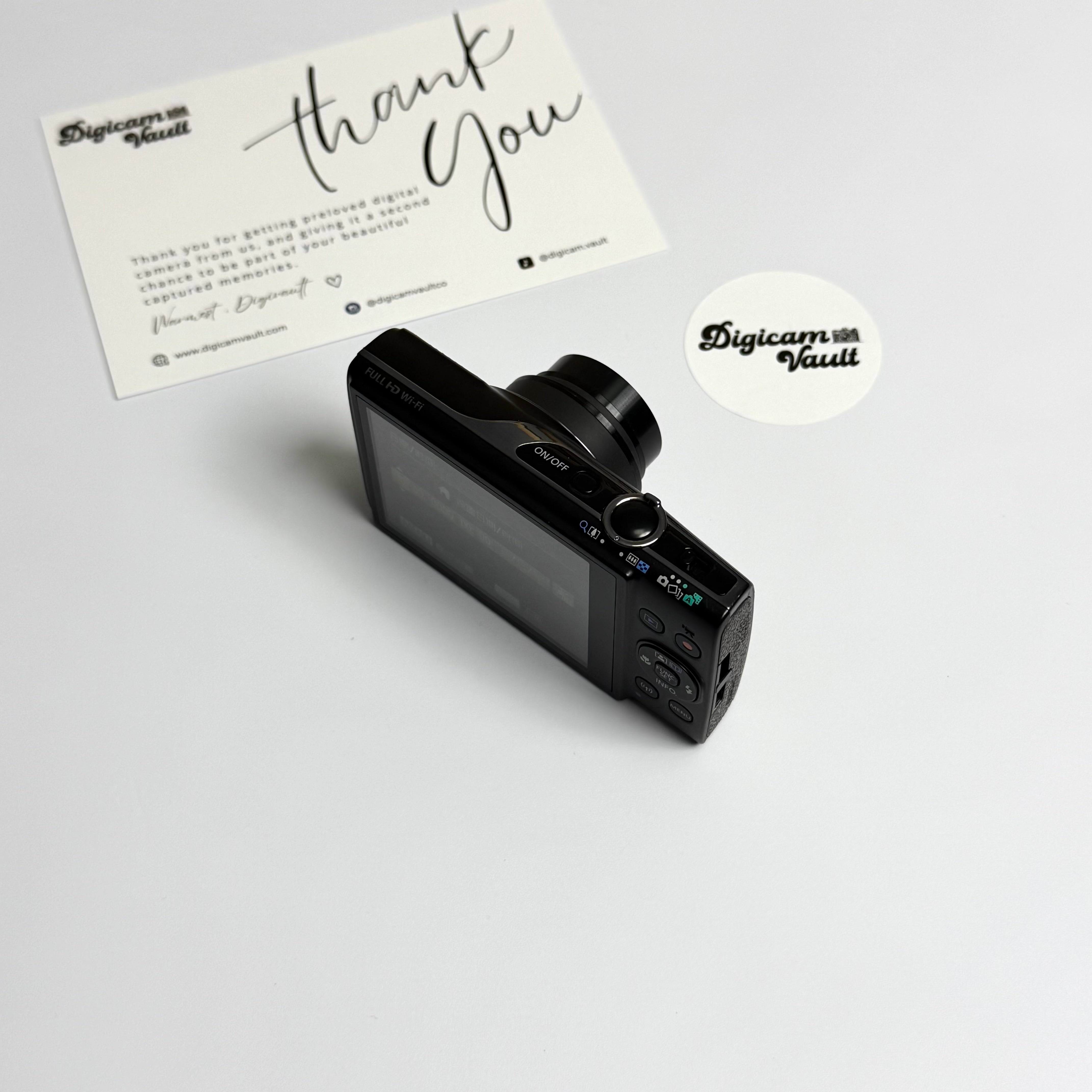 CANON POWERSHOT ELPH 360 HS [BLACK] - RARE ✮