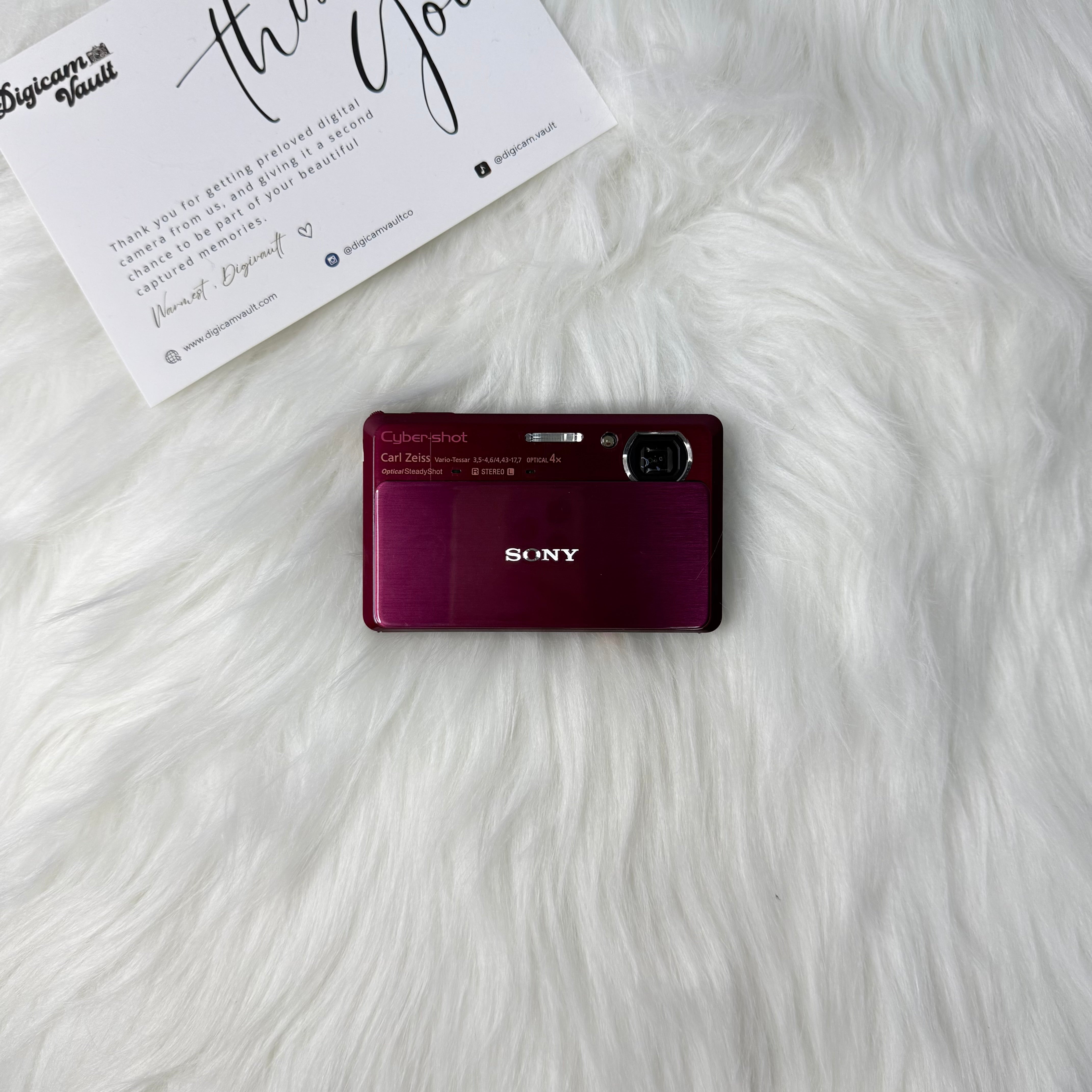 SONY CYBERSHOT DSC-TX7 [ROSE PINK]