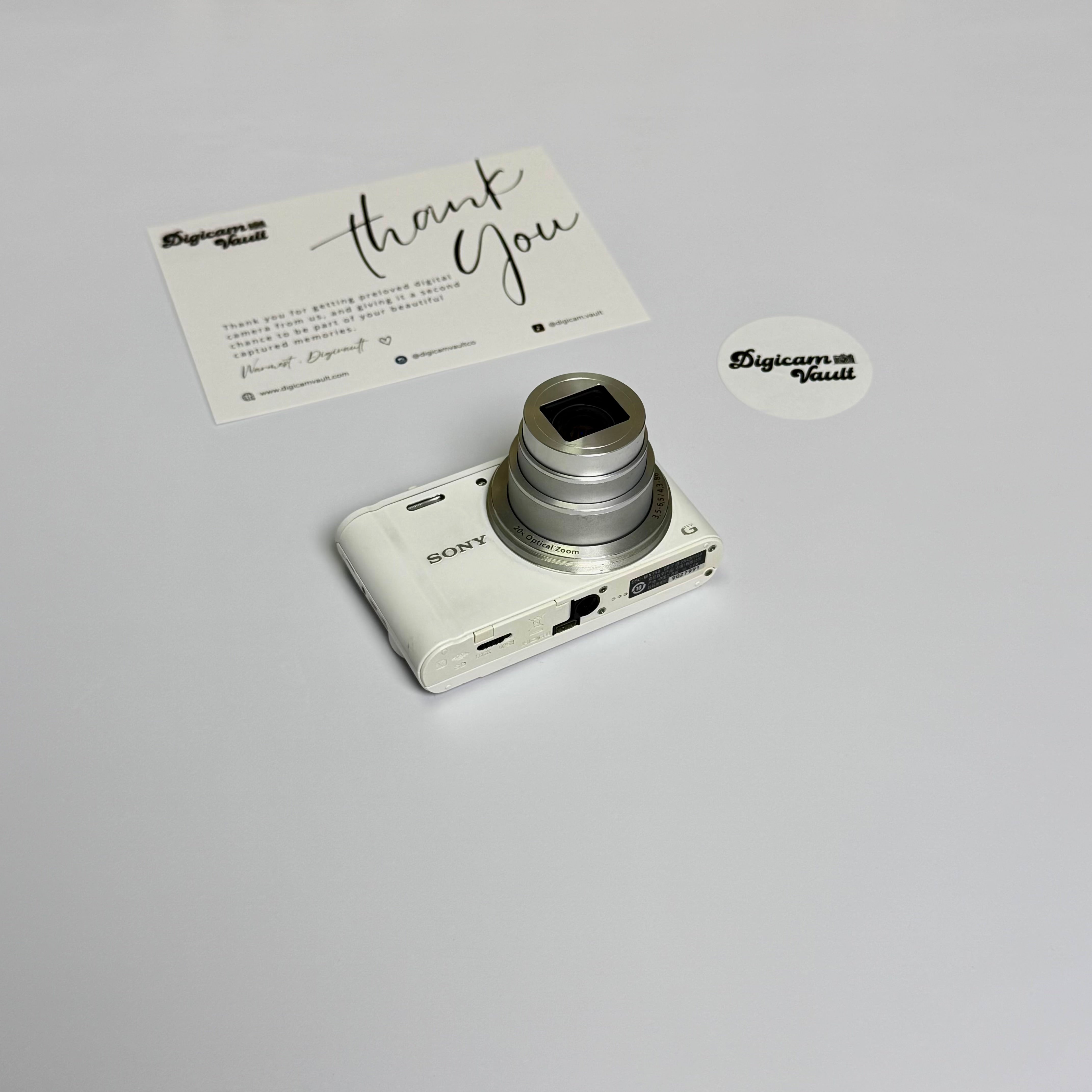 SONY CYBERSHOT DSC-WX350 [WHITE]