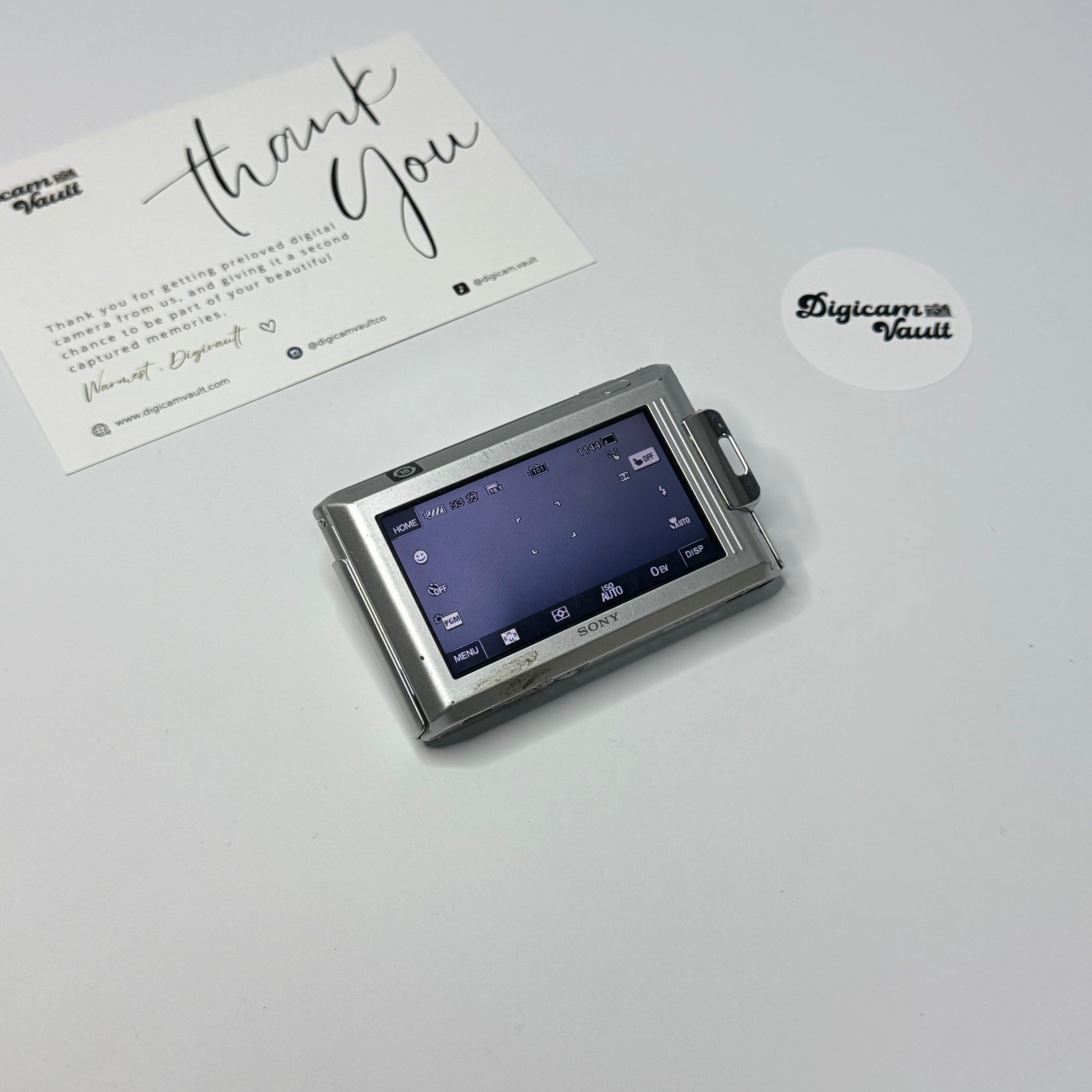 SONY CYBERSHOT DSC-T77 [SILVER]