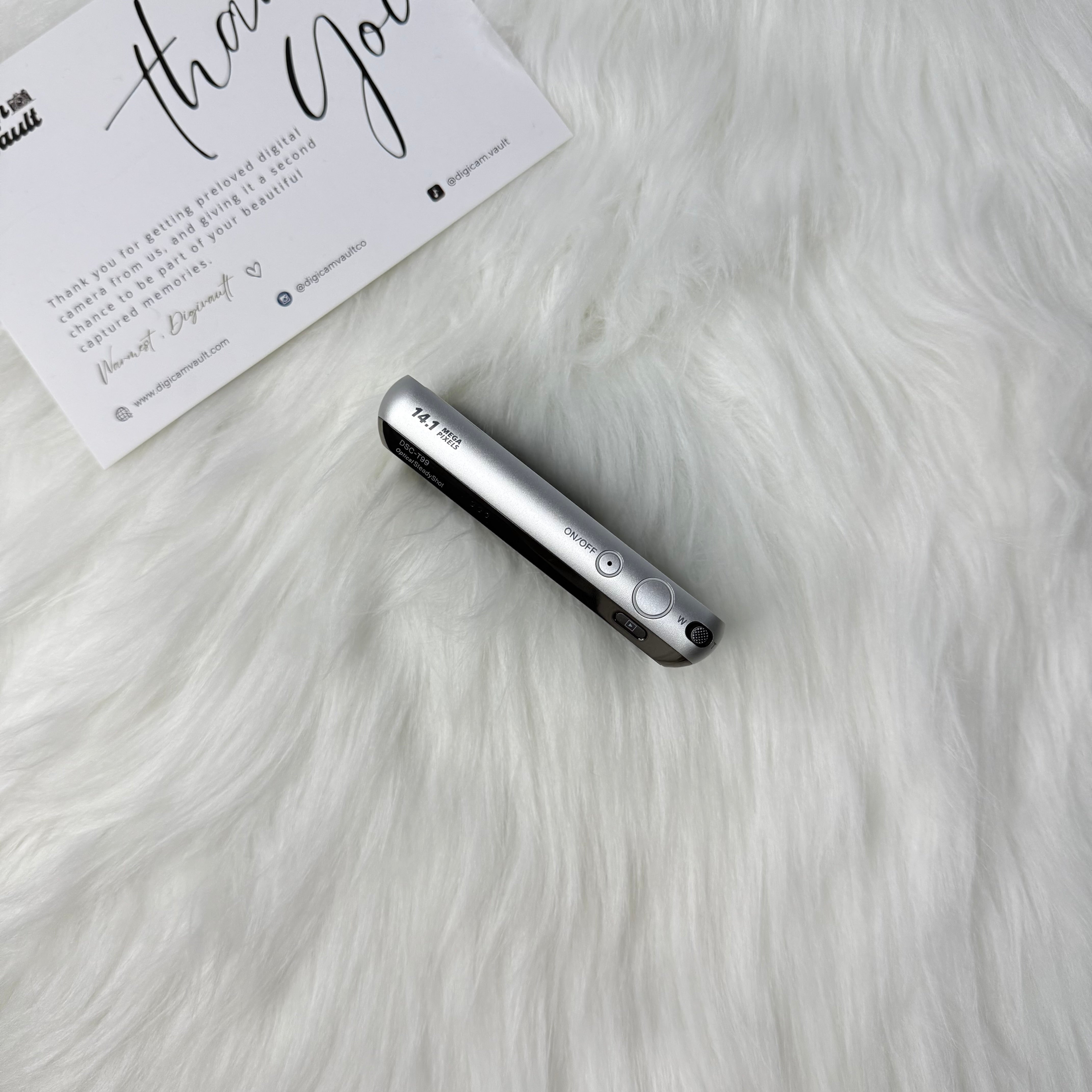 SONY CYBERSHOT DSC-T99 [SILVER]