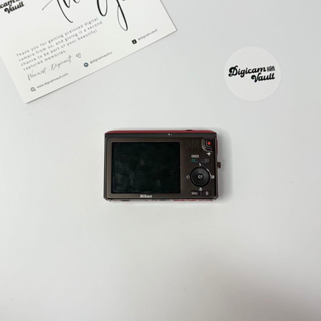 NIKON COOLPIX S6300 [RED]