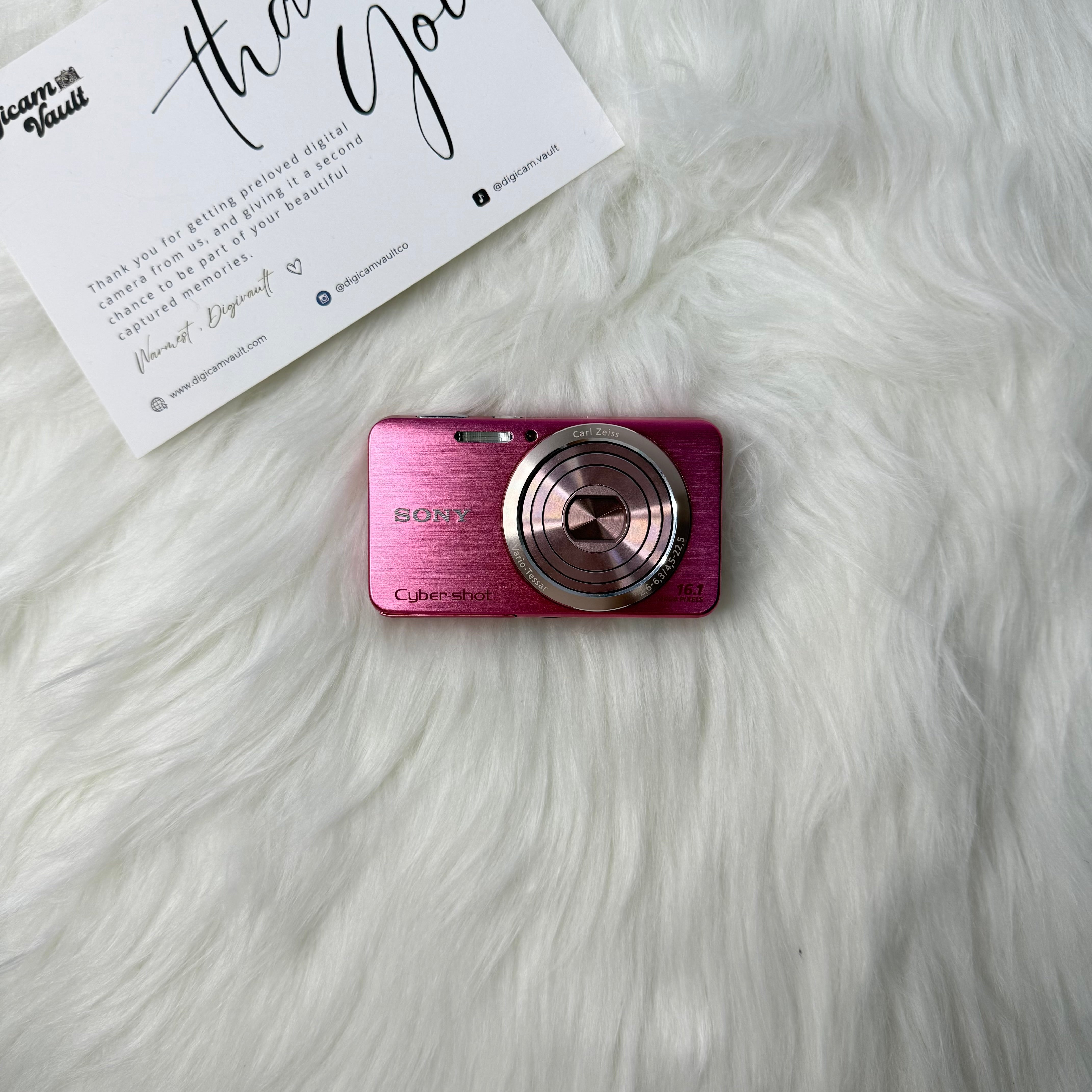 SONY CYBERSHOT DSC-W630 [PINK]