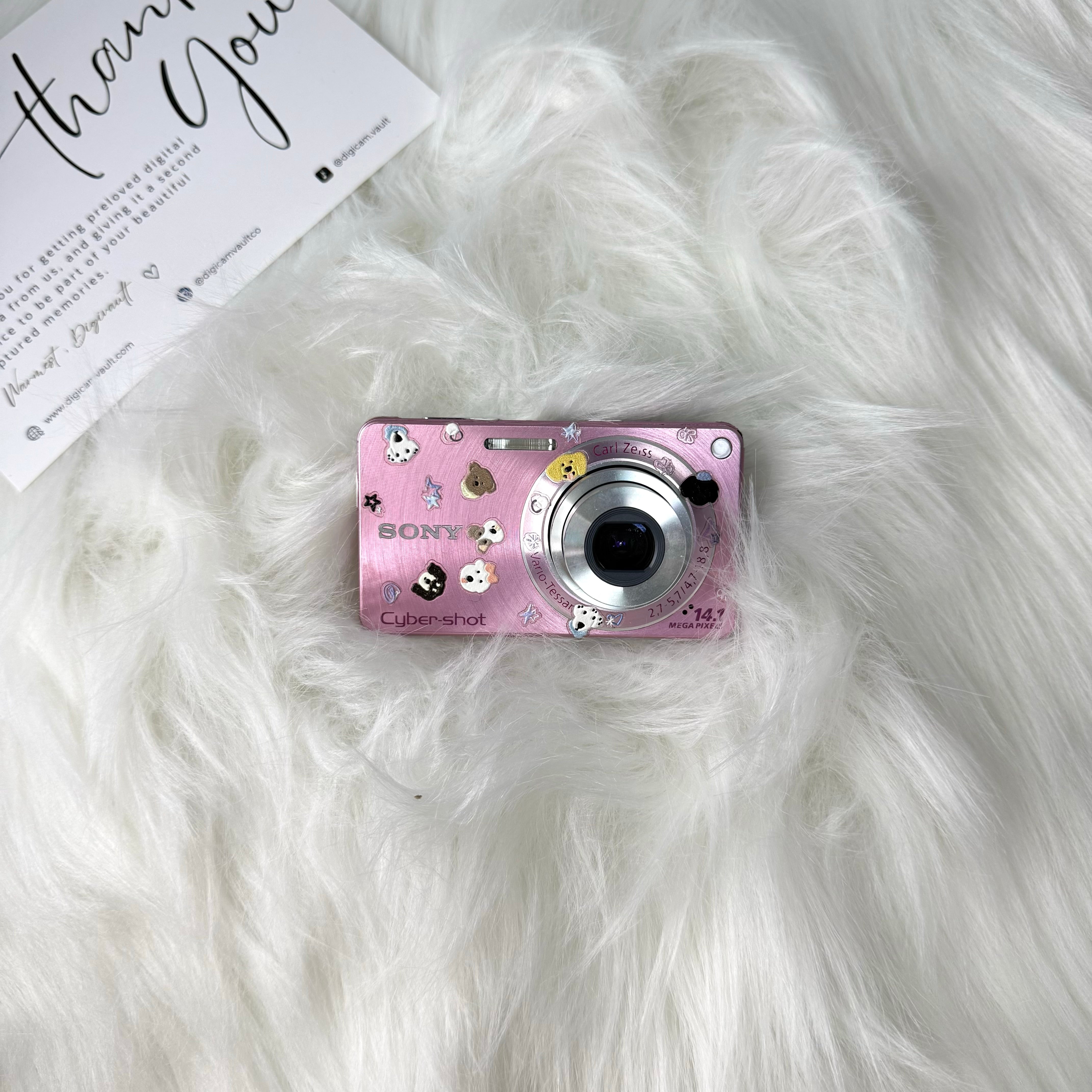 SONY CYBERSHOT DSC-W350 [PINK]