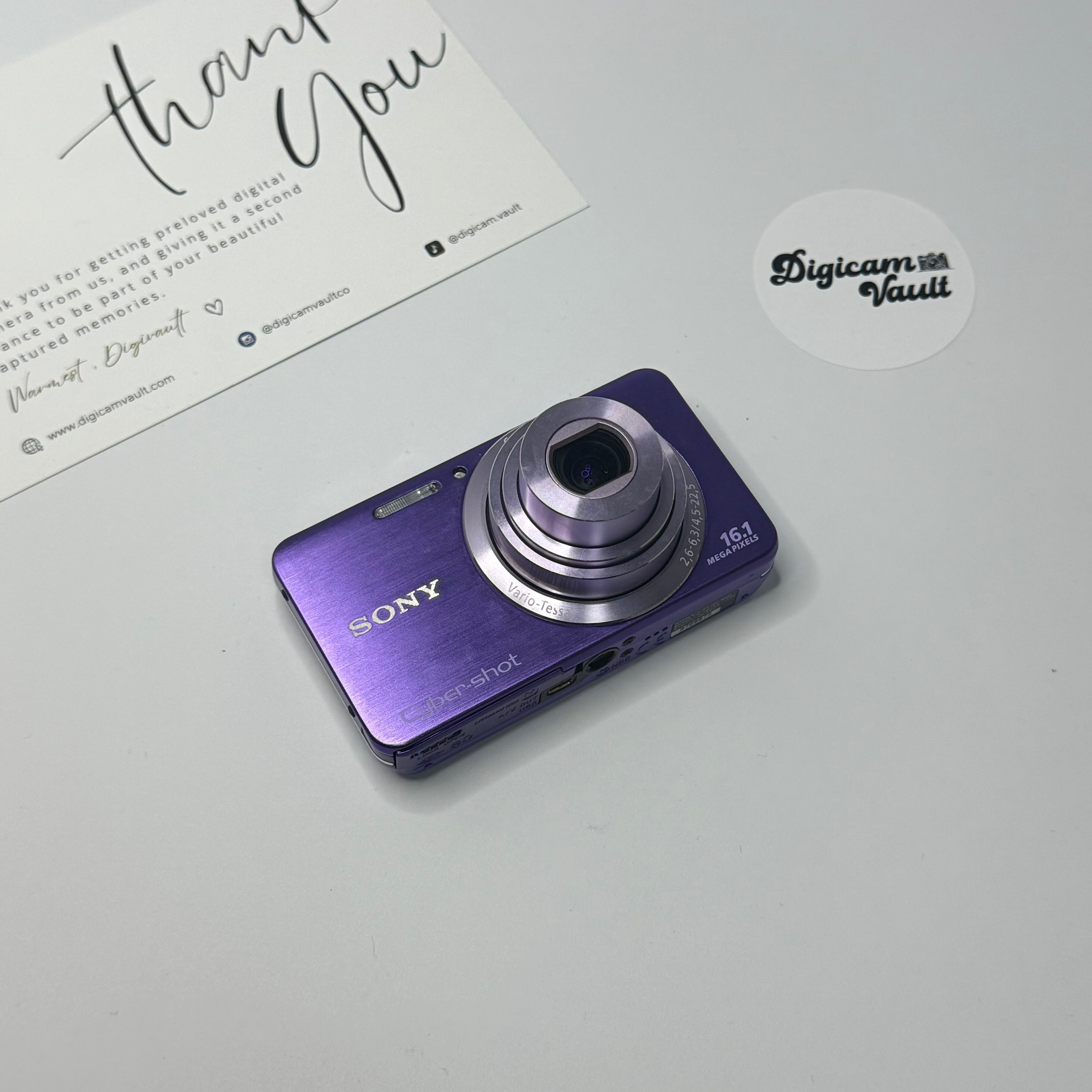 SONY CYBERSHOT DSC-W630 [PURPLE]
