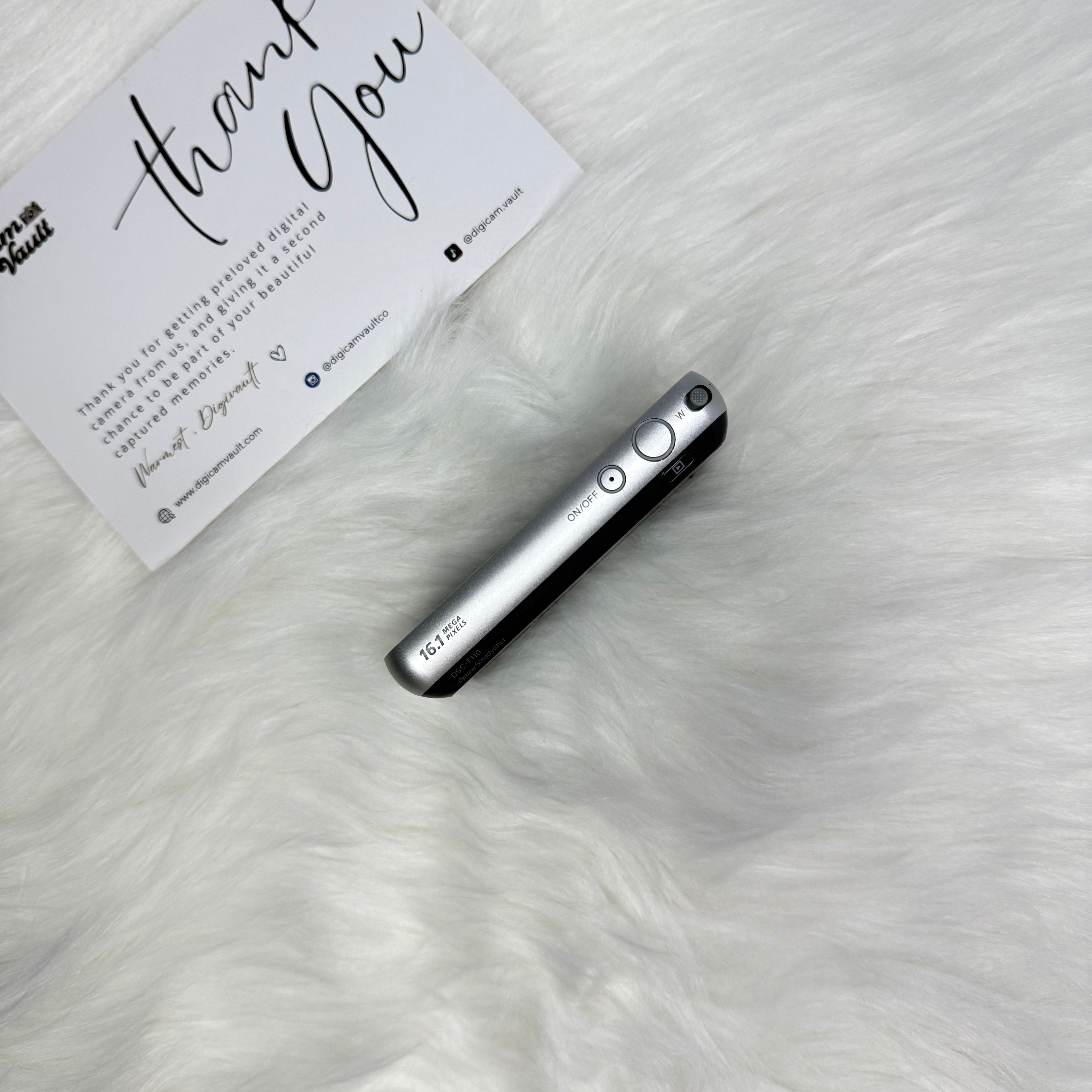 SONY CYBERSHOT DSC-T110 [SILVER]