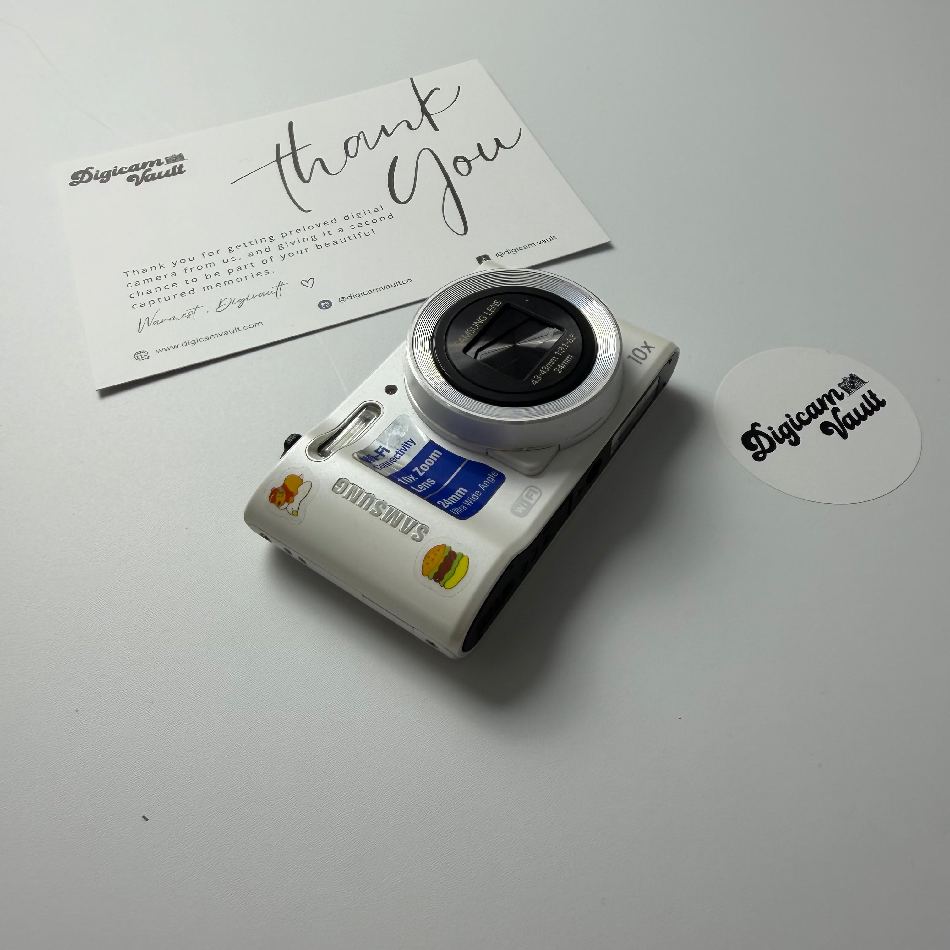 SAMSUNG WB30F [WHITE]
