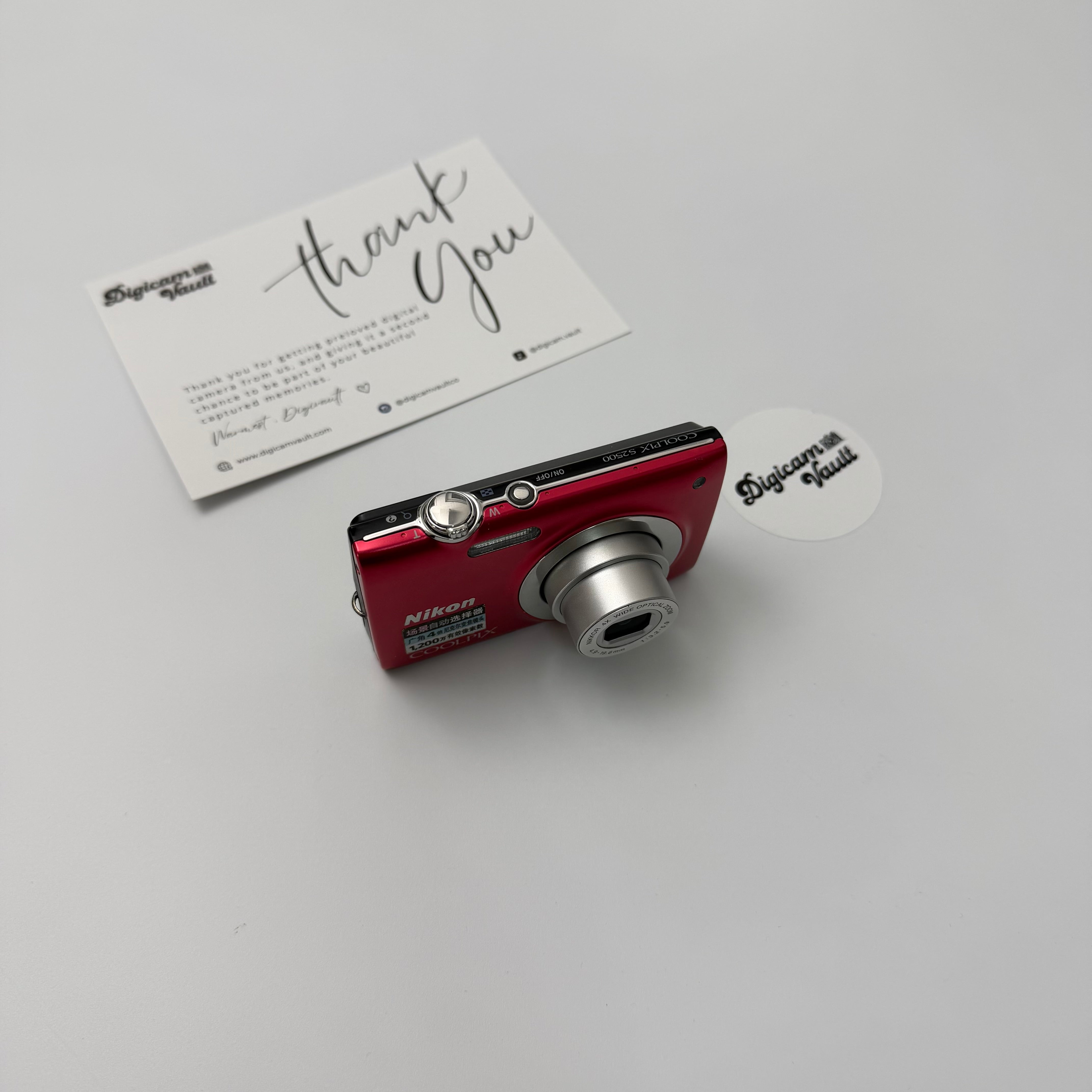 NIKON COOLPIX S2500 [RED]