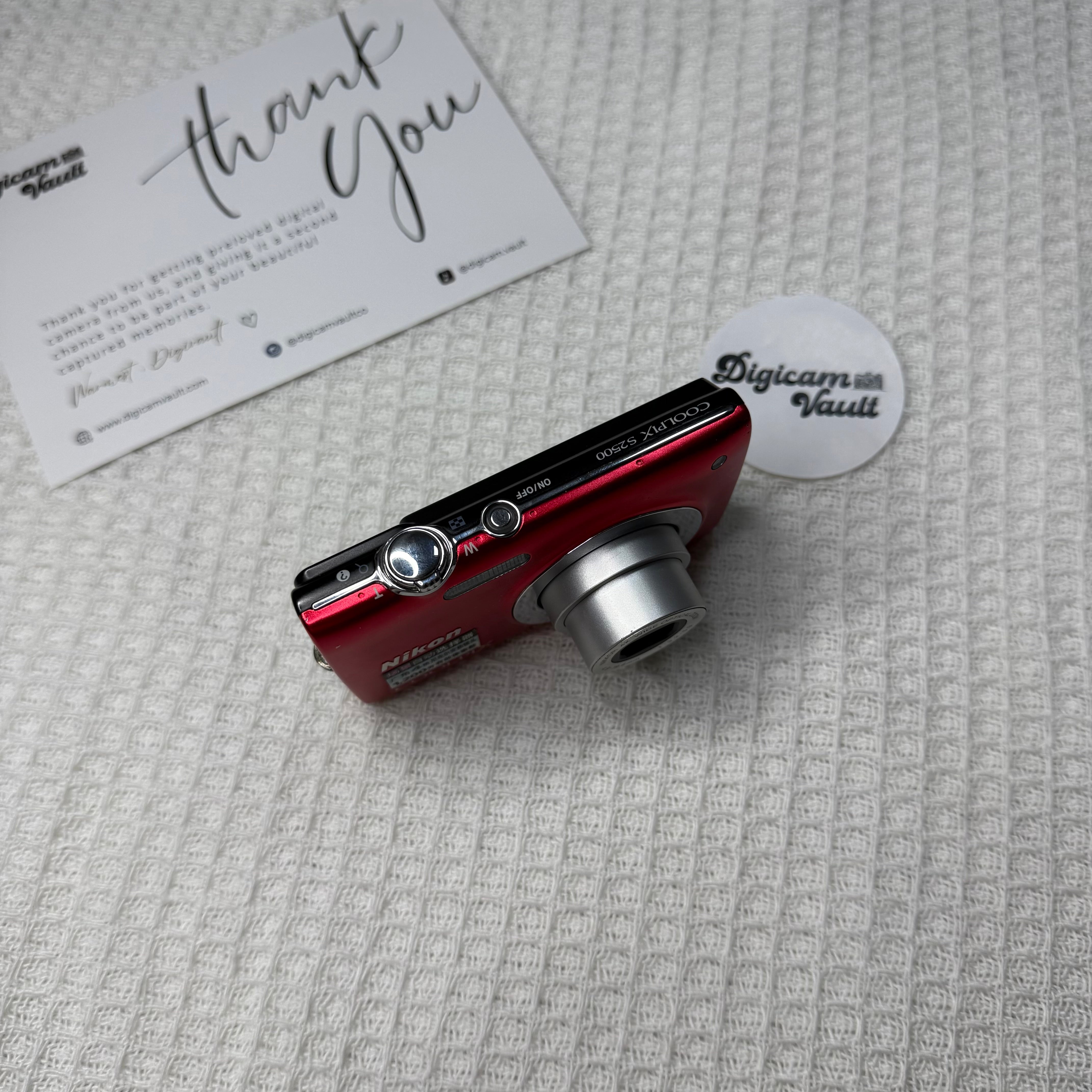 NIKON COOLPIX S2500 [RED]