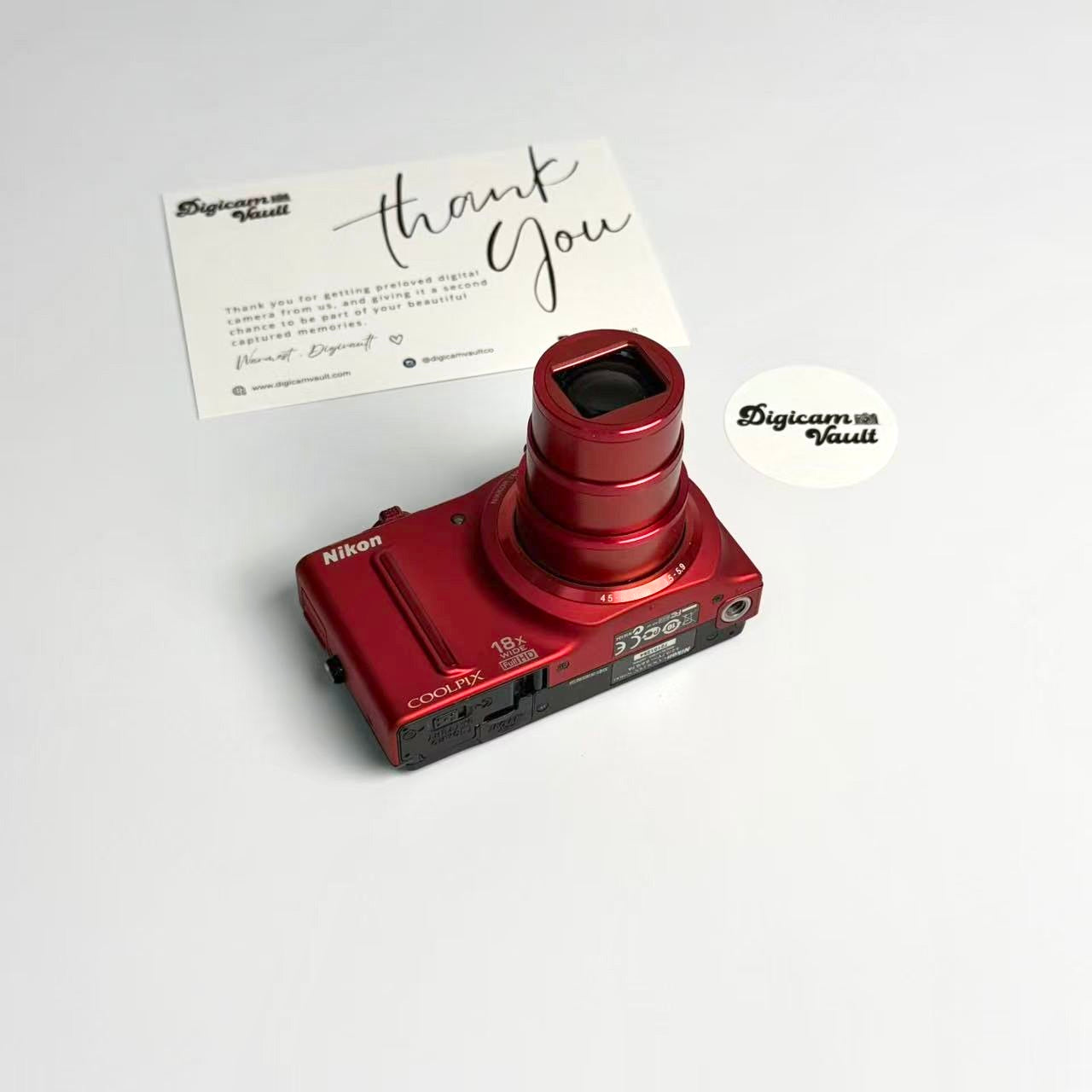 NIKON COOLPIX S9100 [RED]