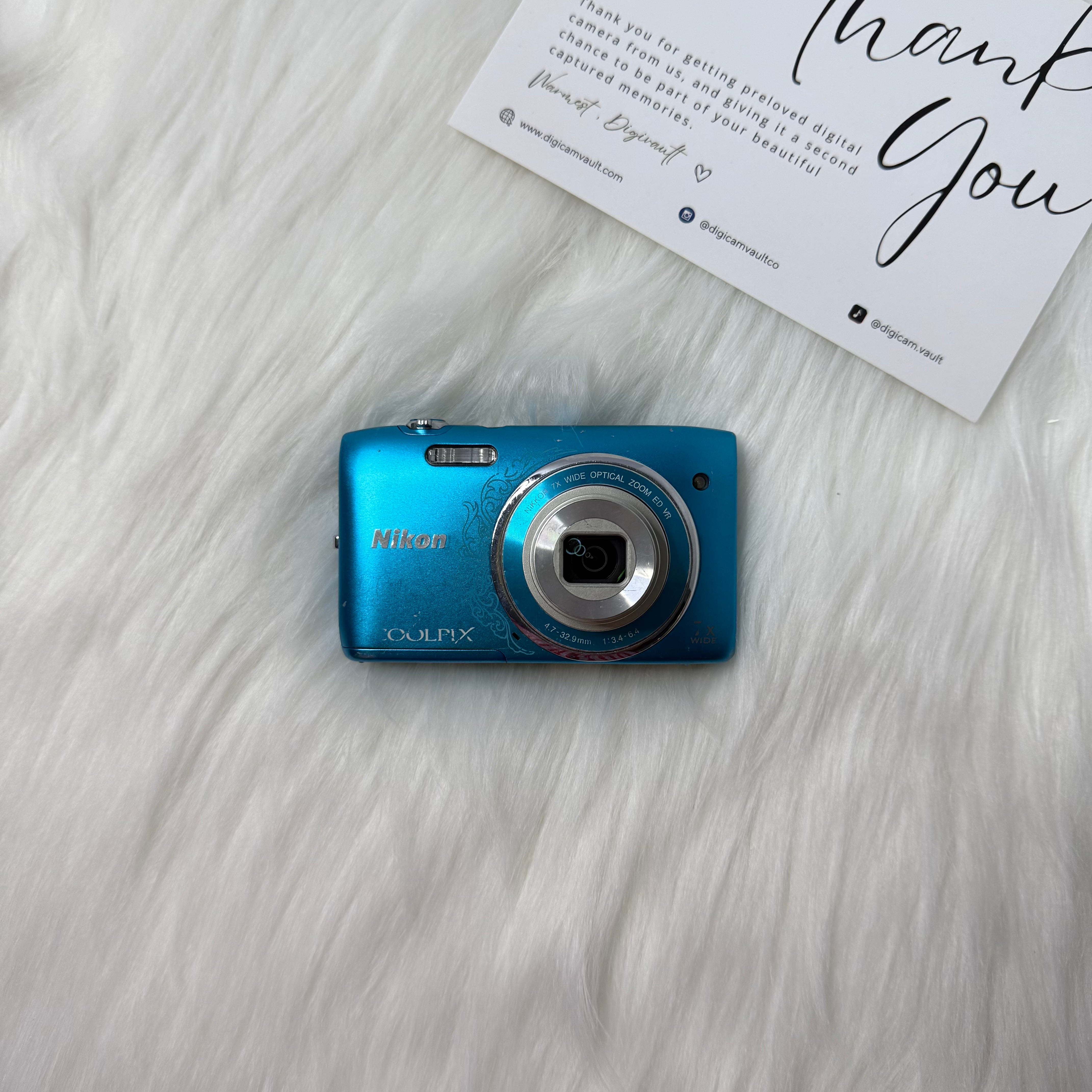 NIKON COOLPIX S3500 [BLUE]