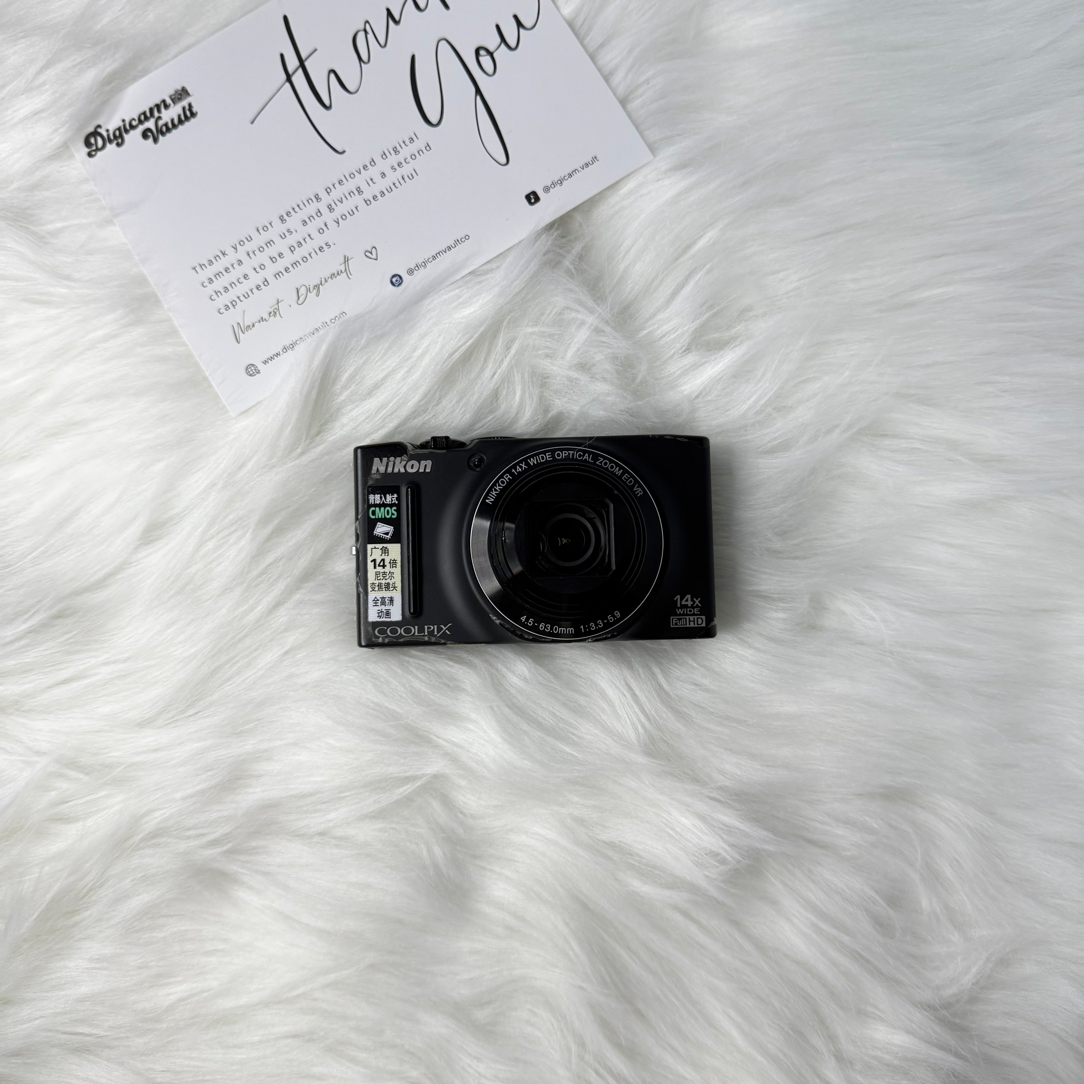 NIKON COOLPIX S8200 [BLACK]