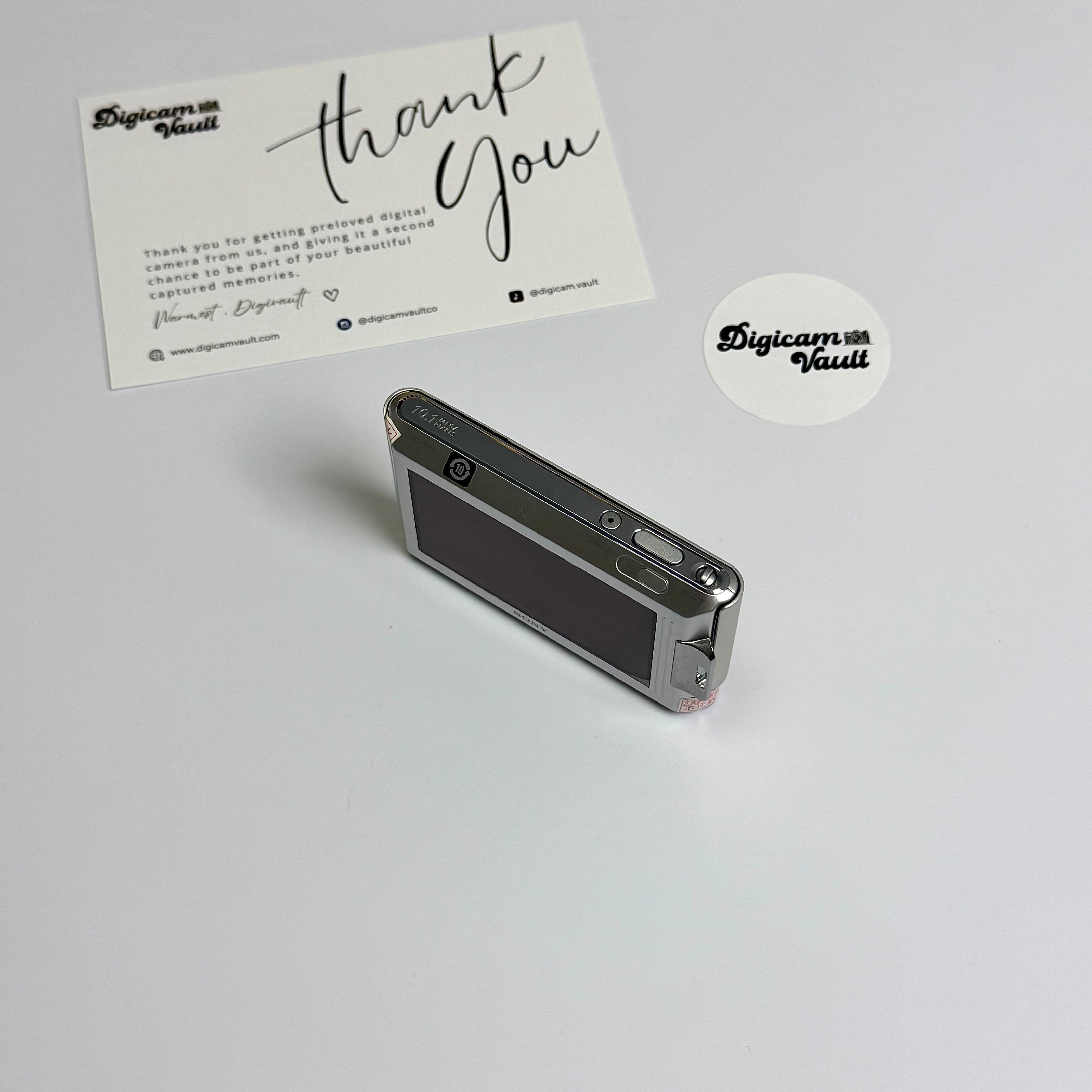 SONY CYBERSHOT T77 [SILVER]