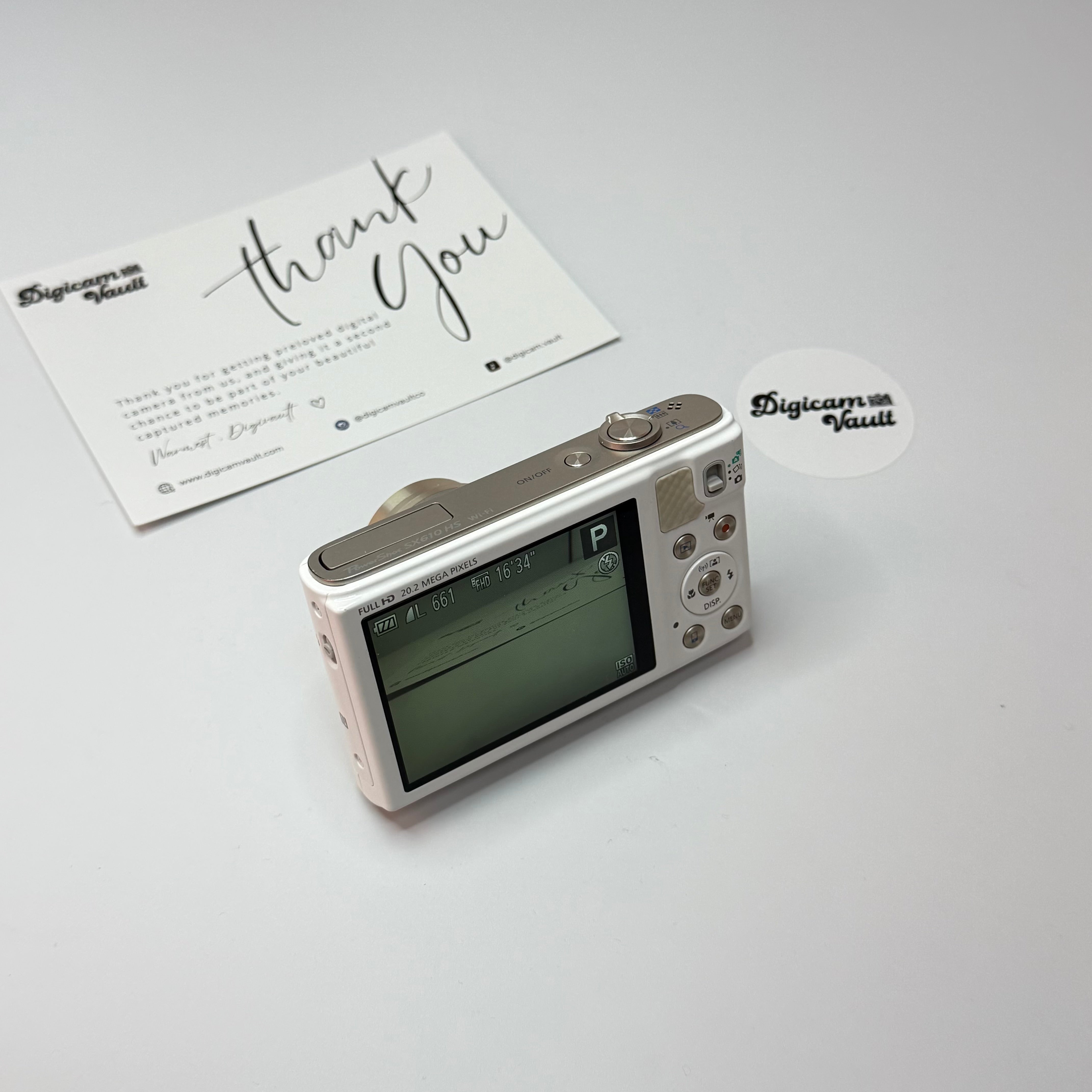 CANON POWERSHOT SX610HS [WHITE]