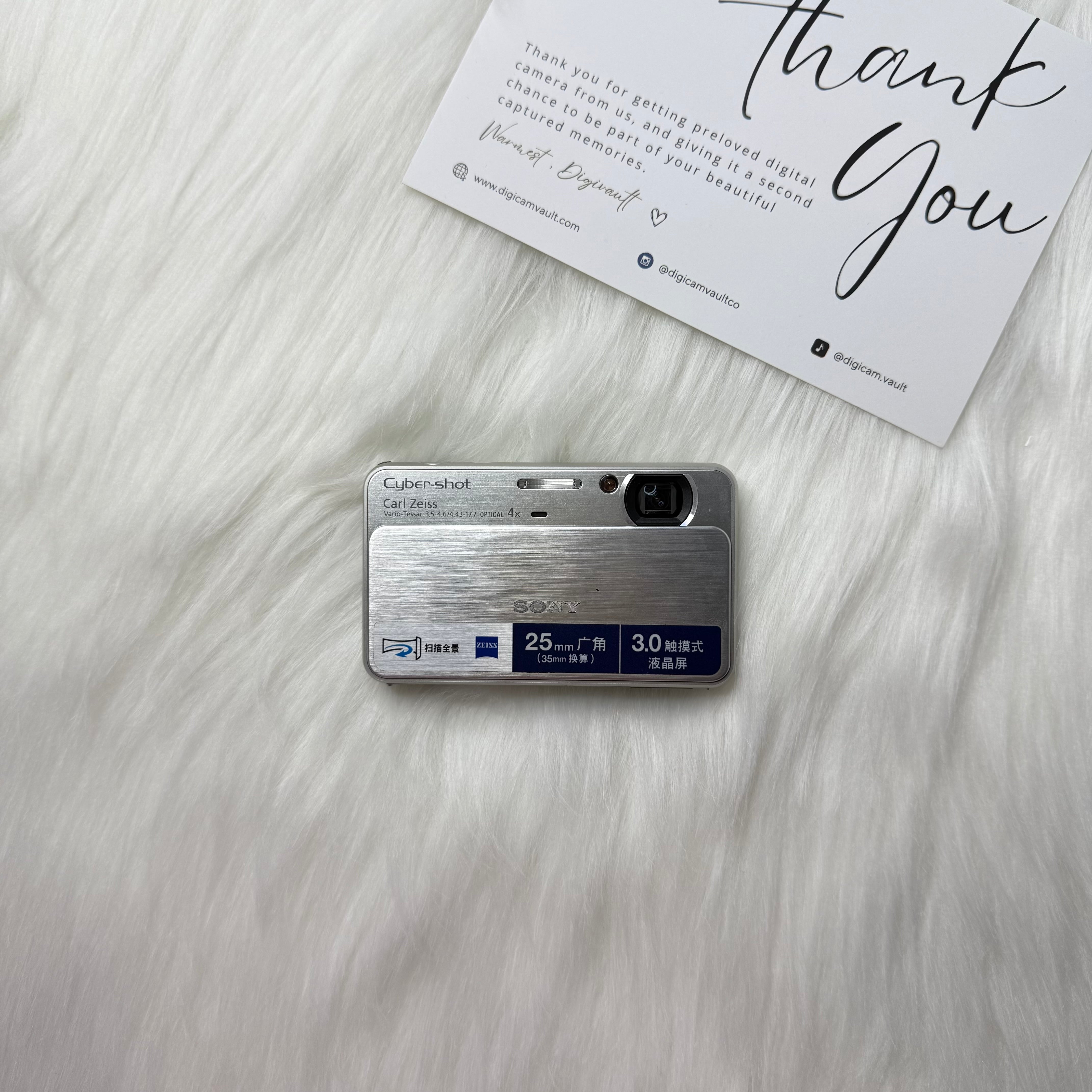 SONY CYBERSHOT DSC-T99 [SILVER]