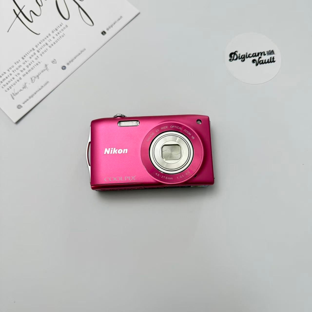 NIKON COOLPIX S3300 [PINK]