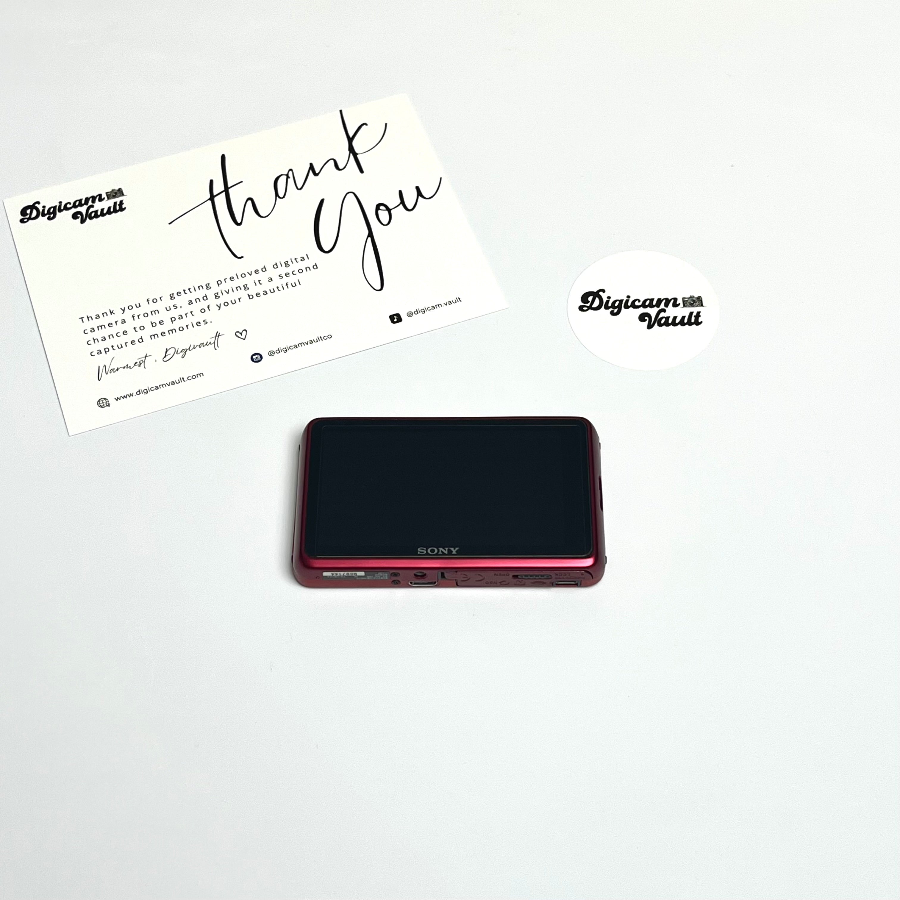 SONY CYBERSHOT DSC-TX66 [RED]