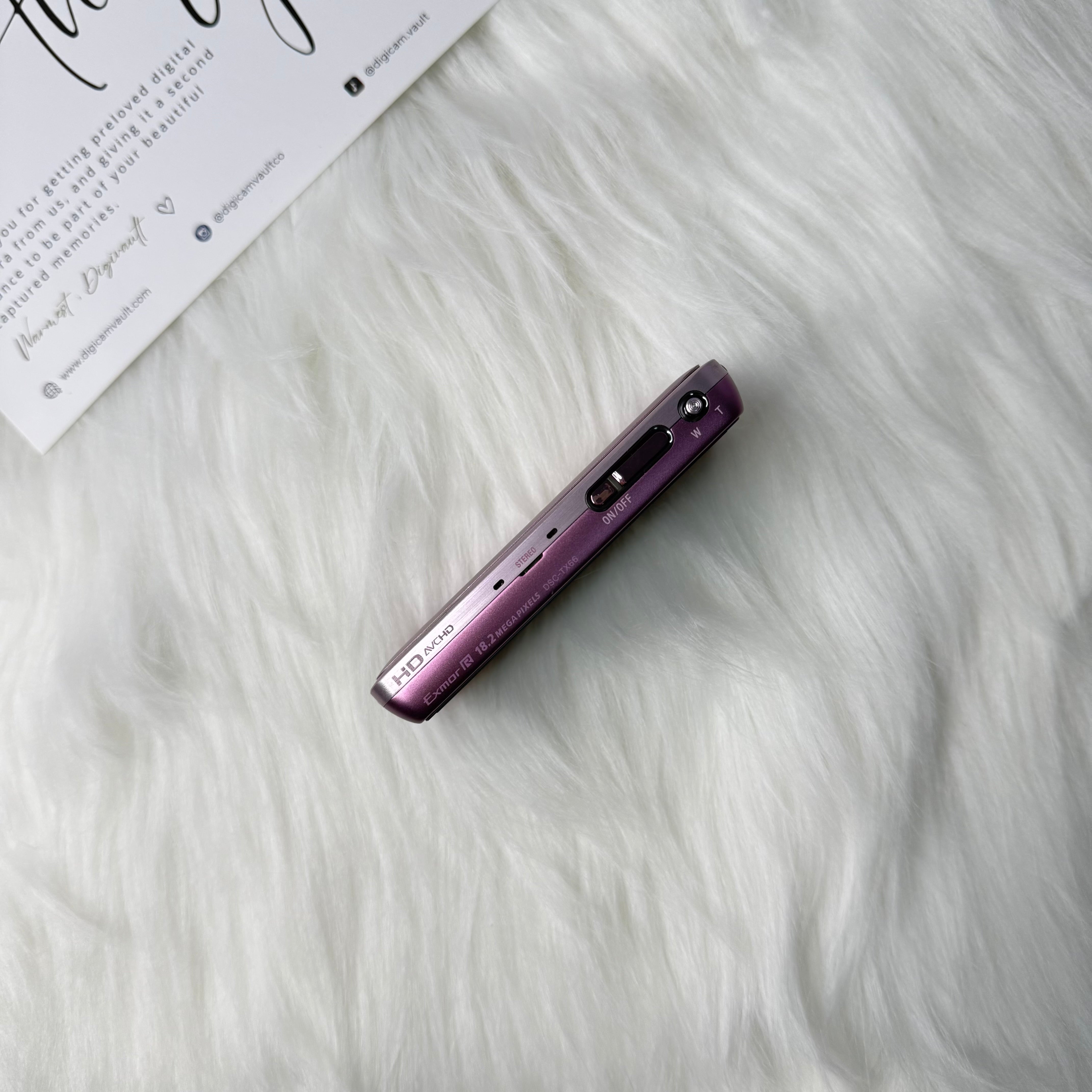 SONY CYBERSHOT DSC-TX66 [PINK]