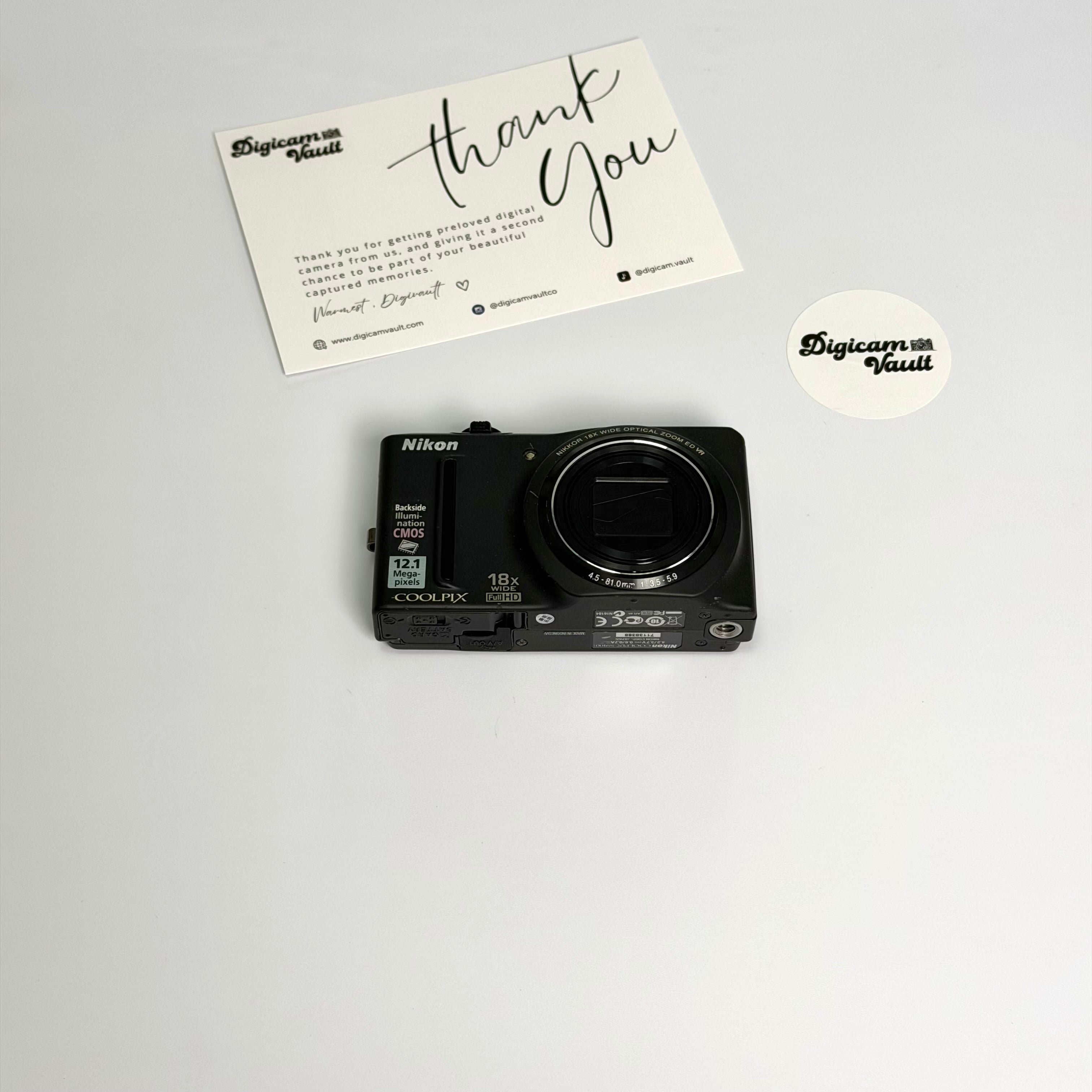 NIKON COOLPIX S9100 [BLACK]