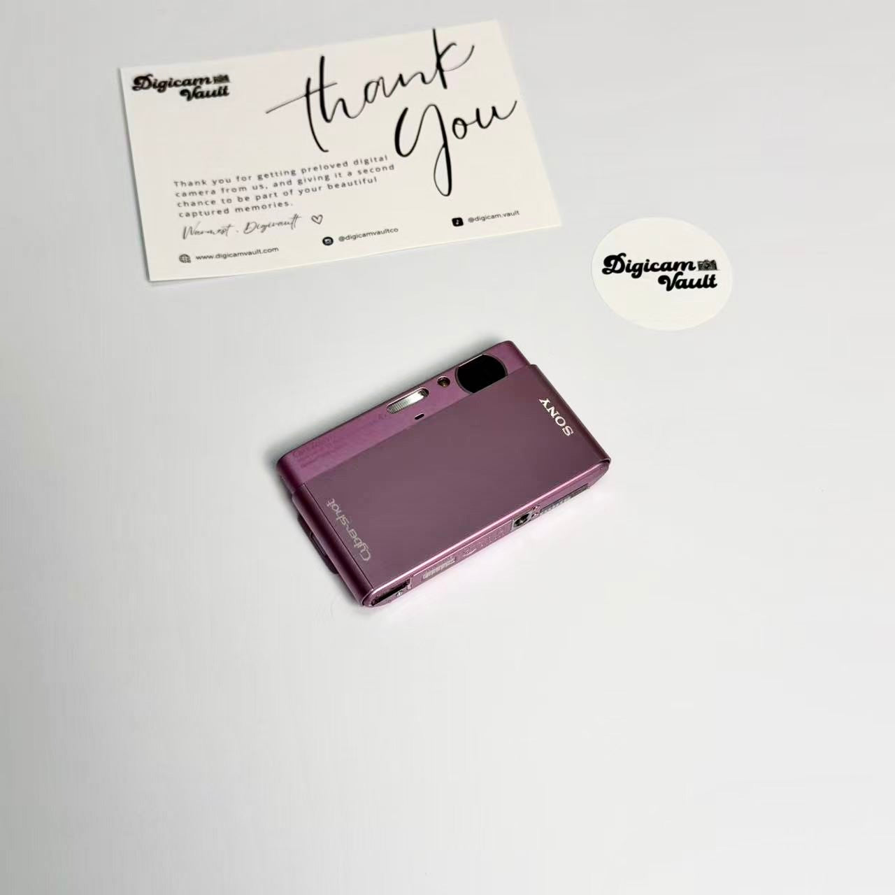SONY CYBERSHOT T77 [PINK]