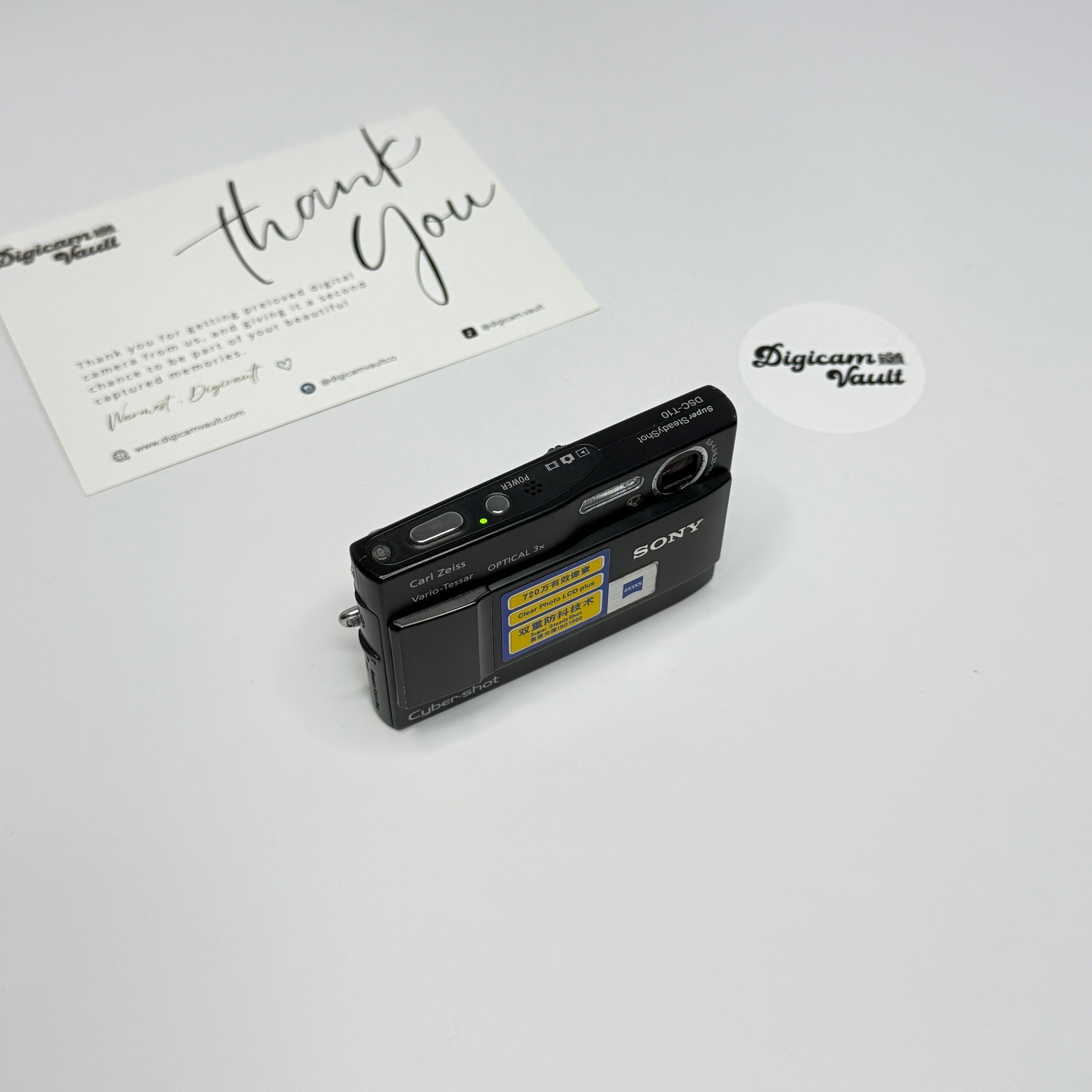 SONY CYBERSHOT DSC-T10 [BLACK]