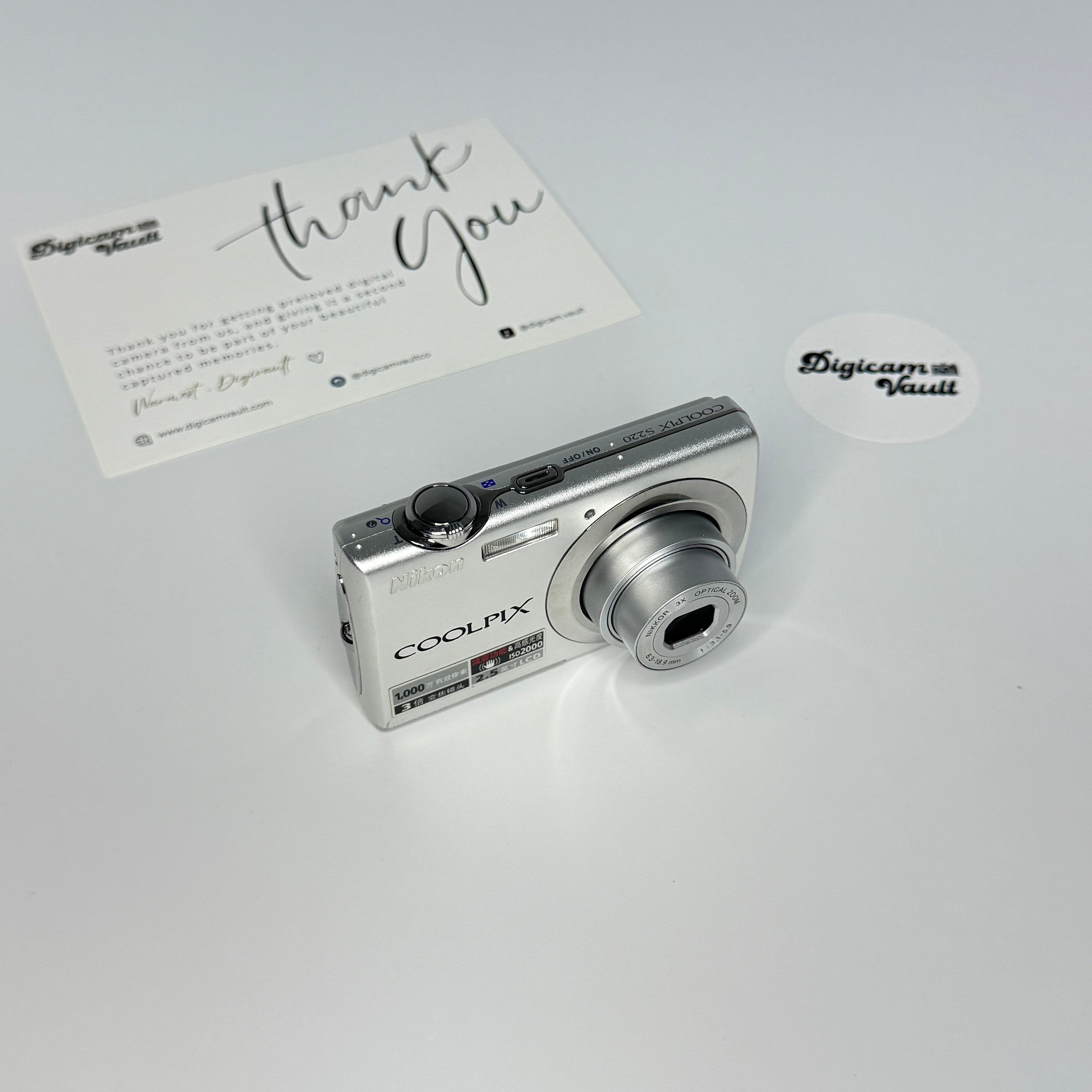 NIKON COOLPIX S220 [SILVER]