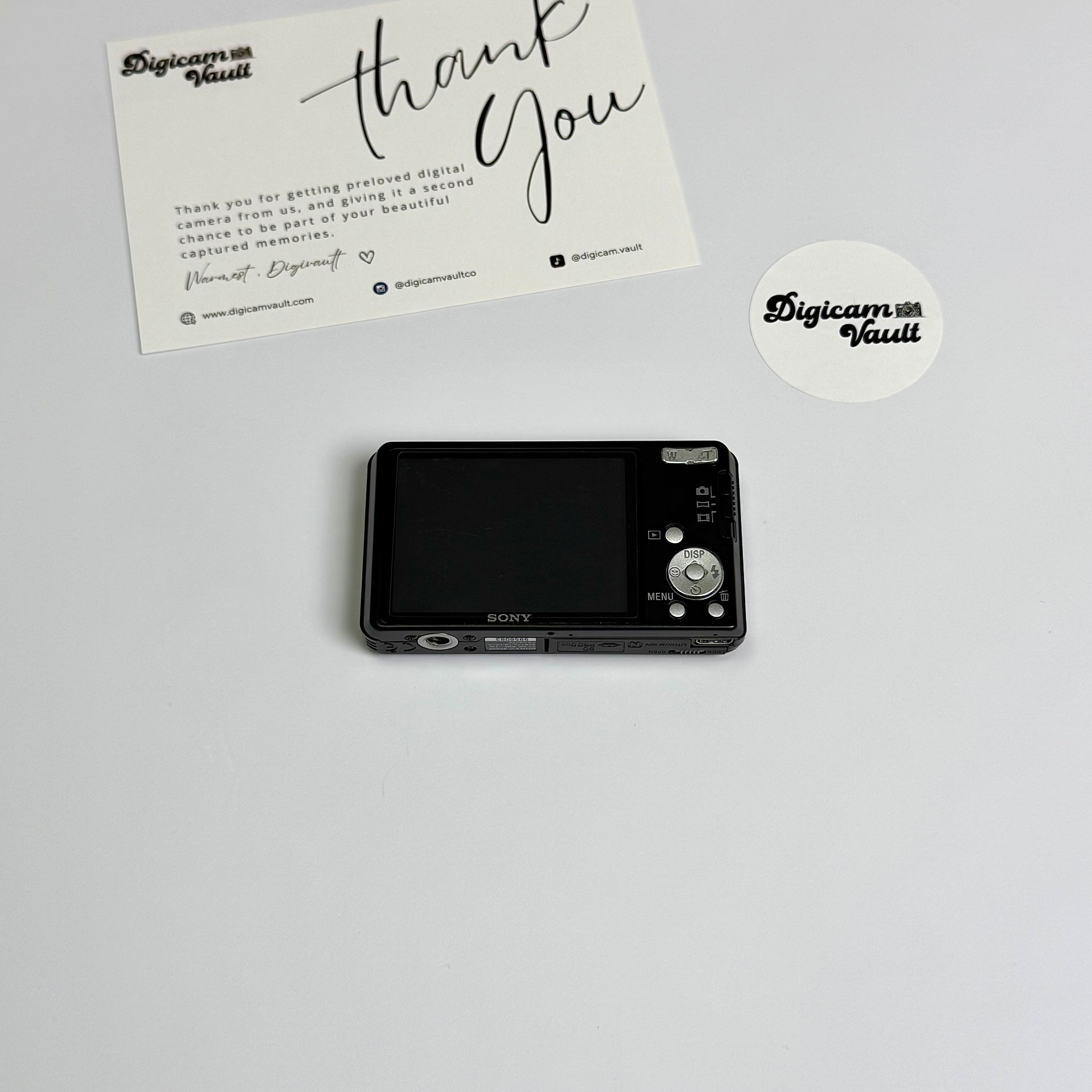 SONY CYBERSHOT DSC-W350 [BLACK] - TEAM FAV✮