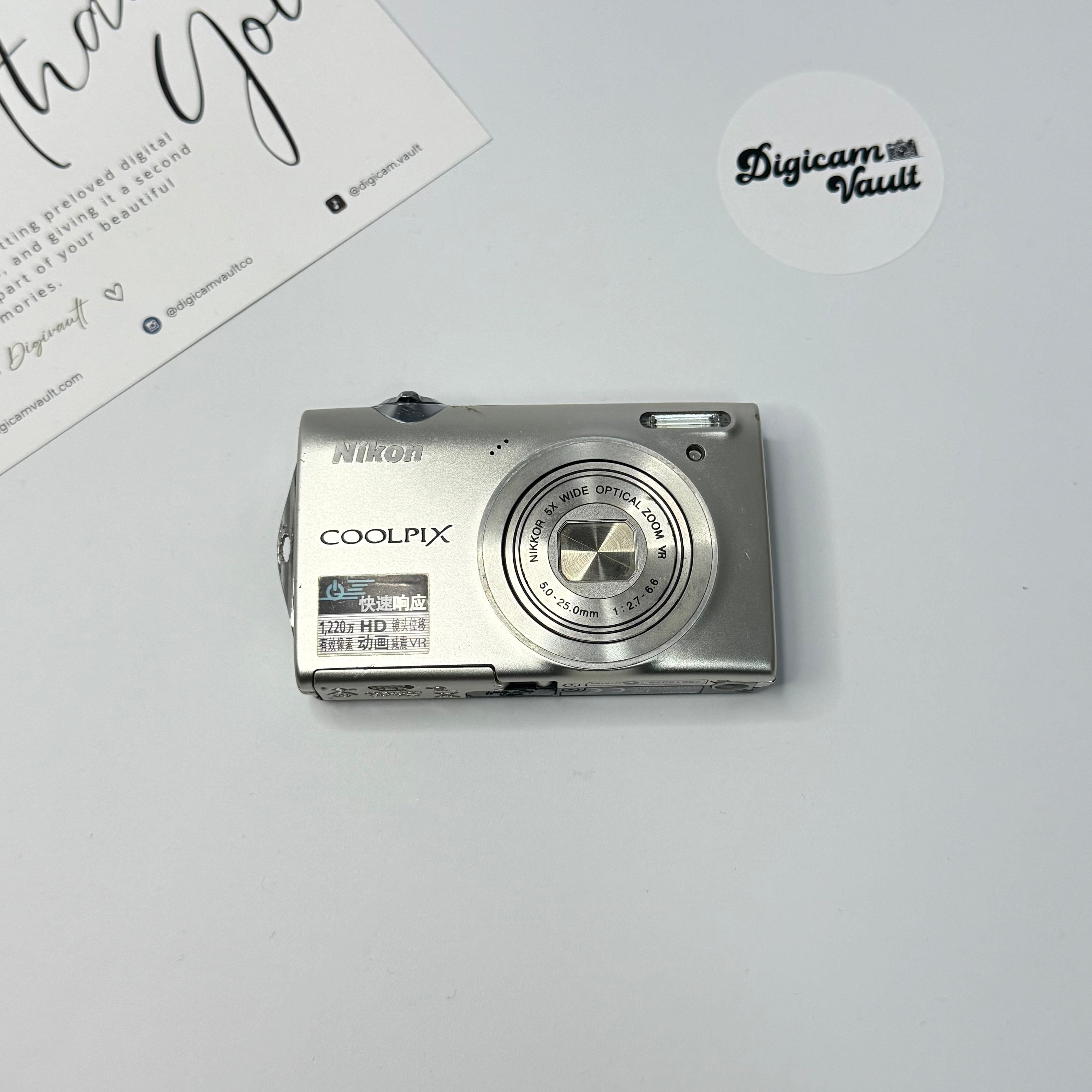 NIKON COOLPIX S5100 [SILVER]