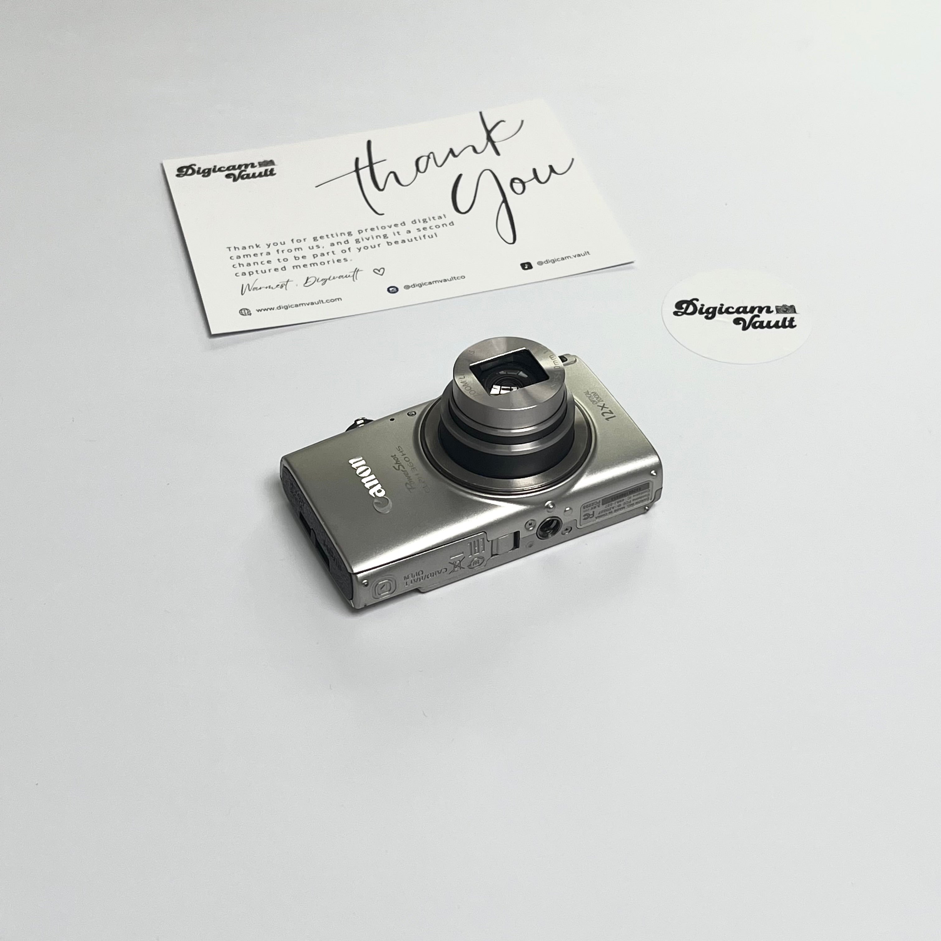 CANON POWERSHOT ELPH 360 HS / IXUS 285 [SILVER]