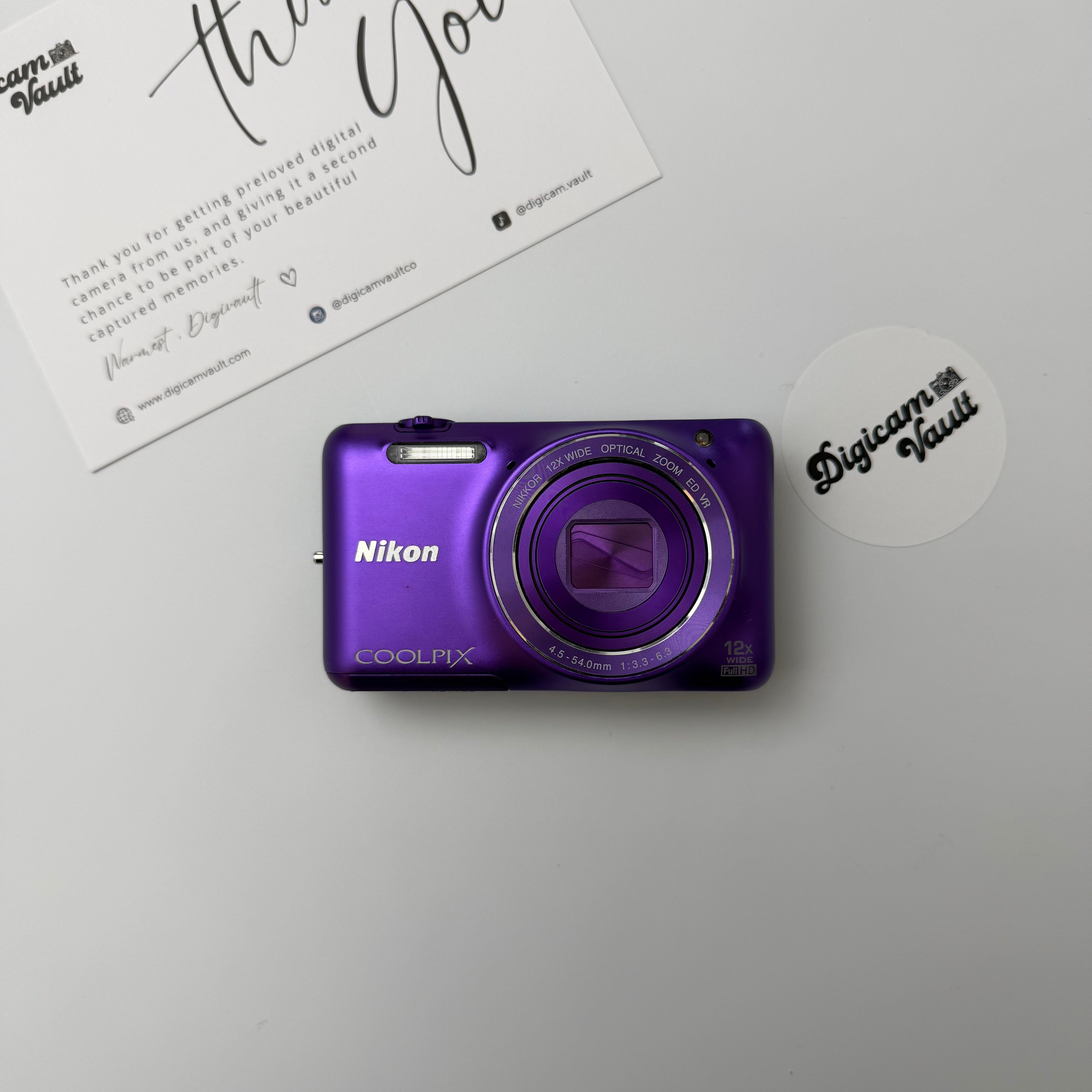 NIKON COOLPIX S6600 [PURPLE]