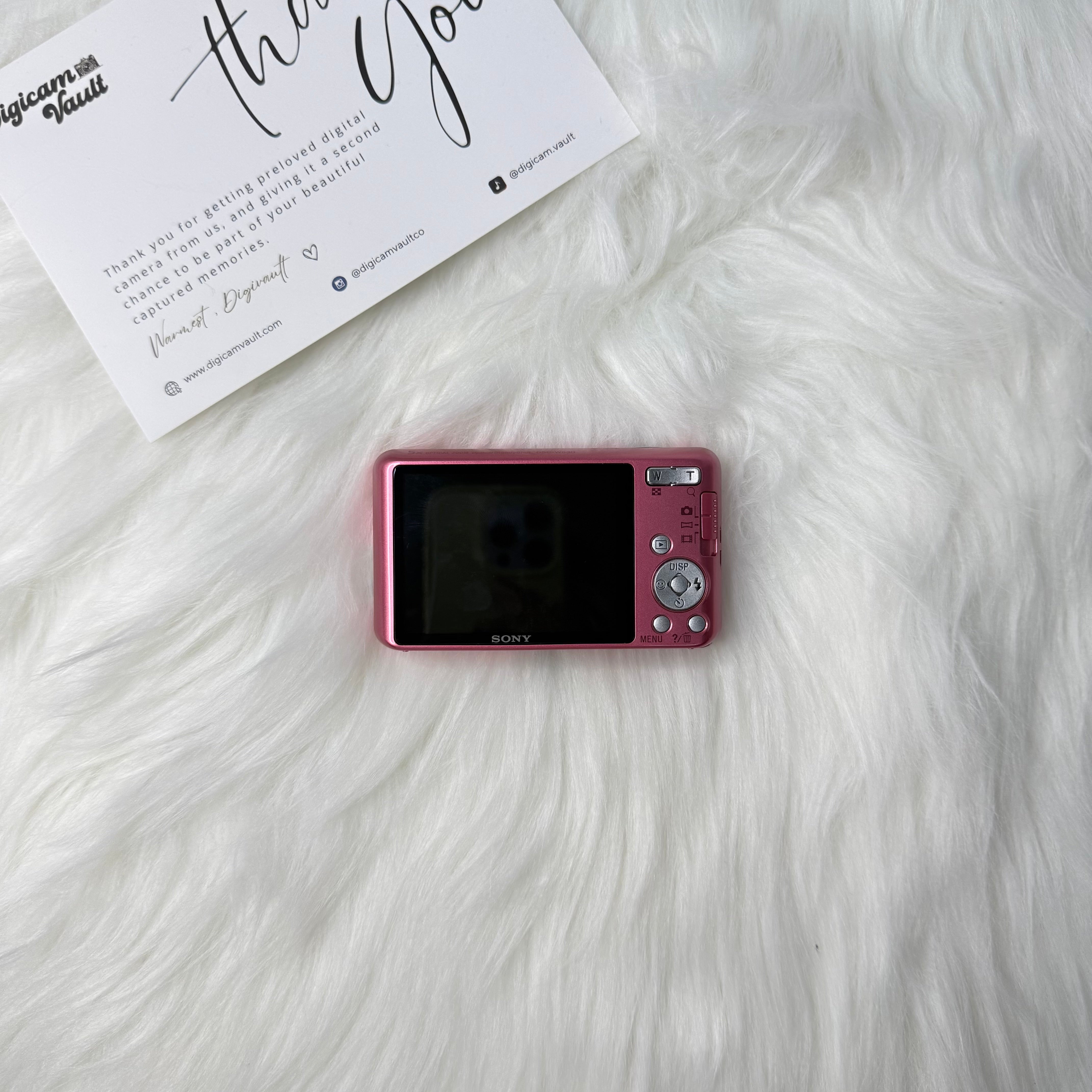 SONY CYBERSHOT DSC-W630 [PINK]