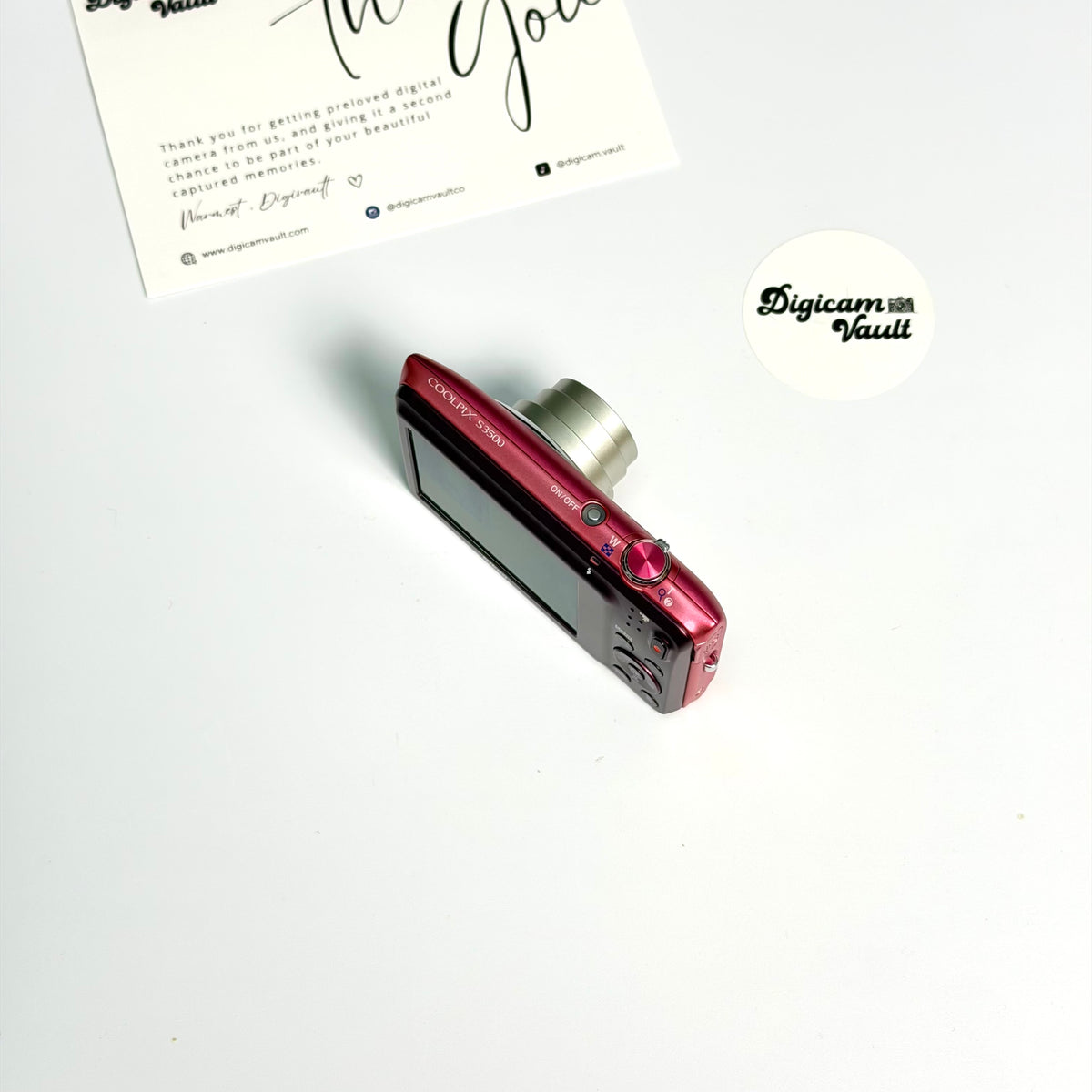 NIKON COOLPIX S3500 [PINK]