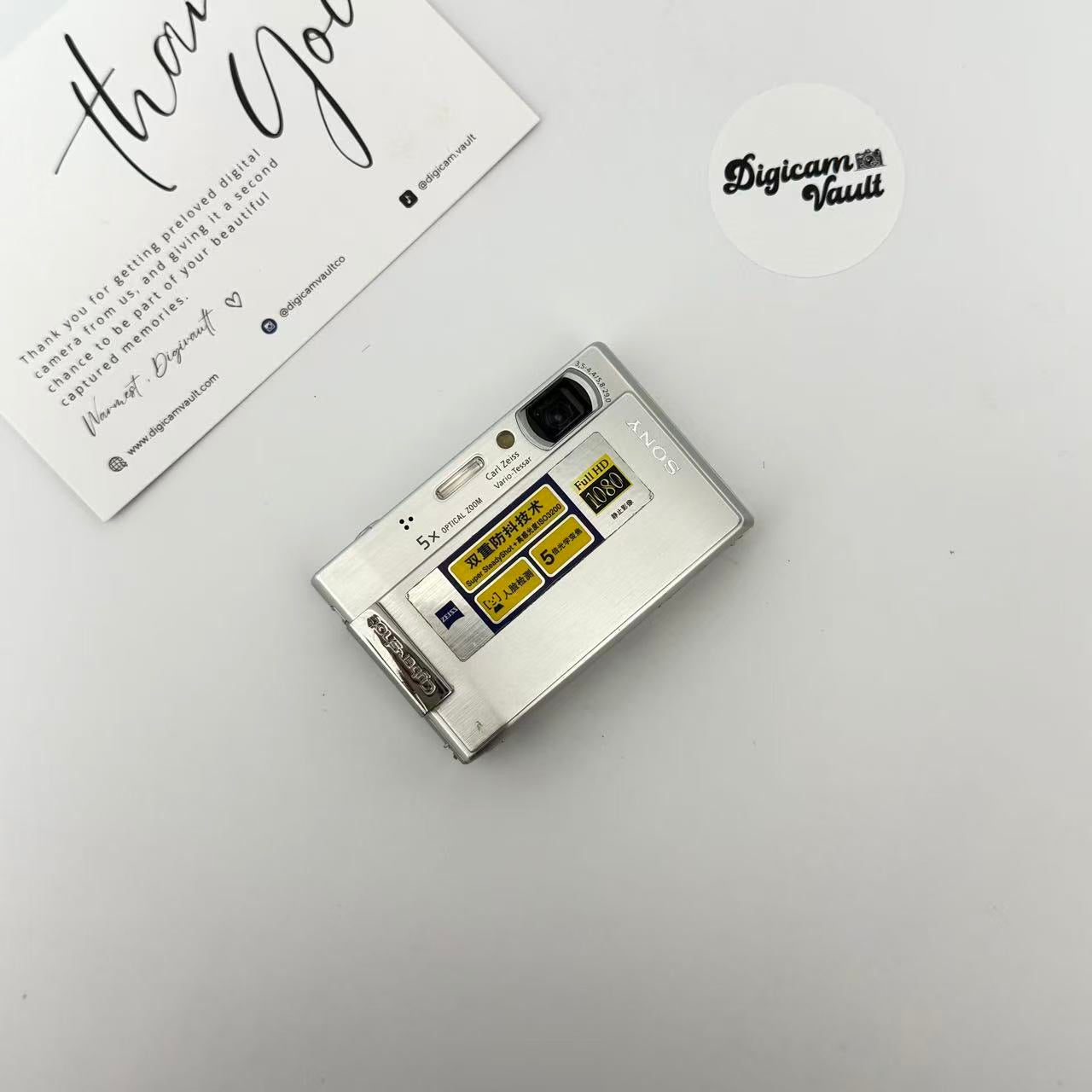 SONY CYBERSHOT DSC-T100 [SILVER]