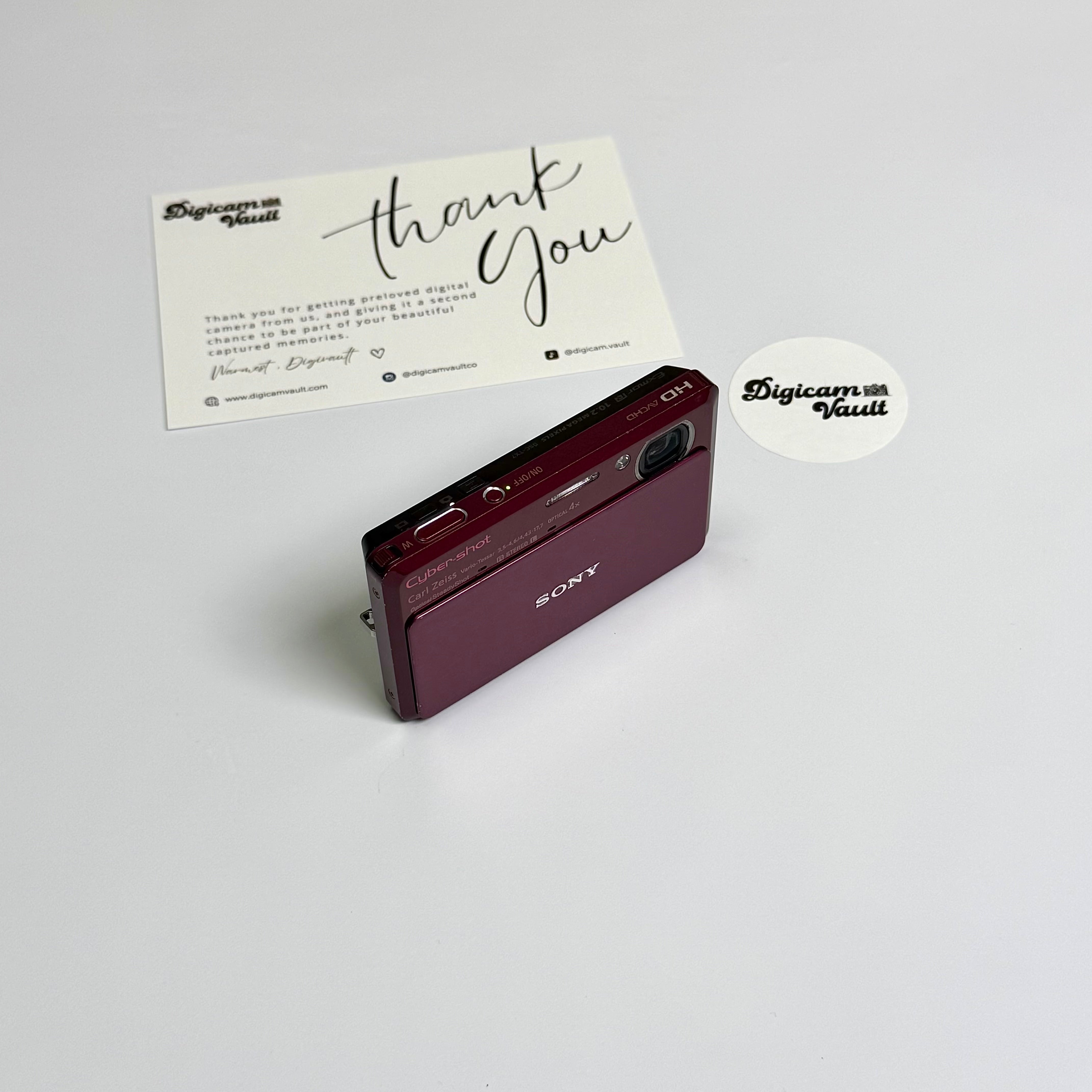SONY CYBERSHOT DSC-TX7 [ROSE PINK]