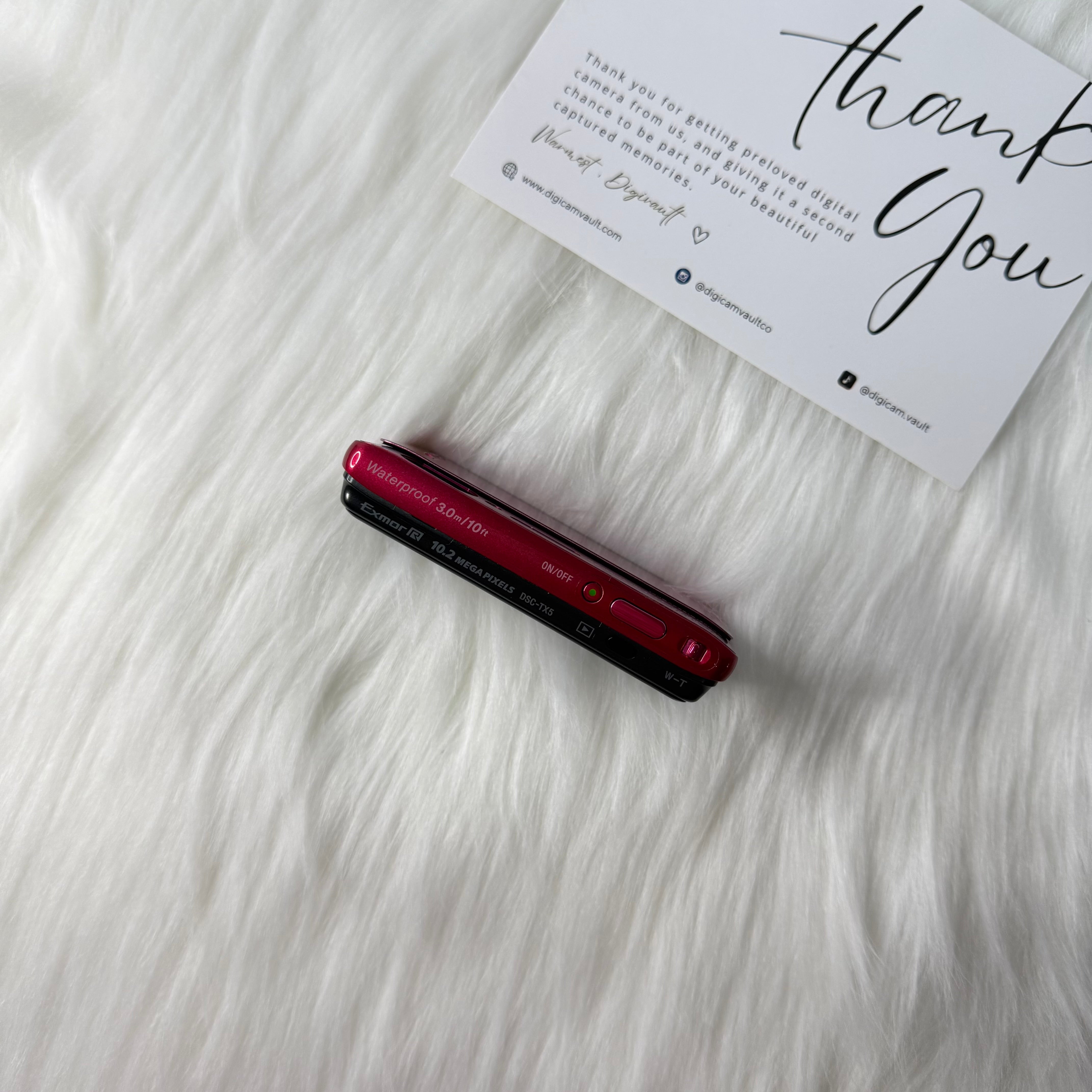 SONY CYBERSHOT DSC-TX5 [PINK]