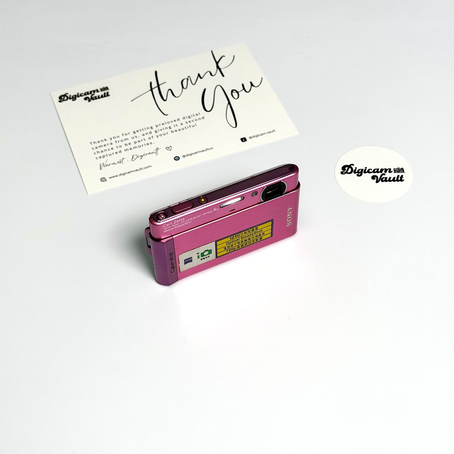 SONY CYBERSHOT DSC-T90 [PINK]