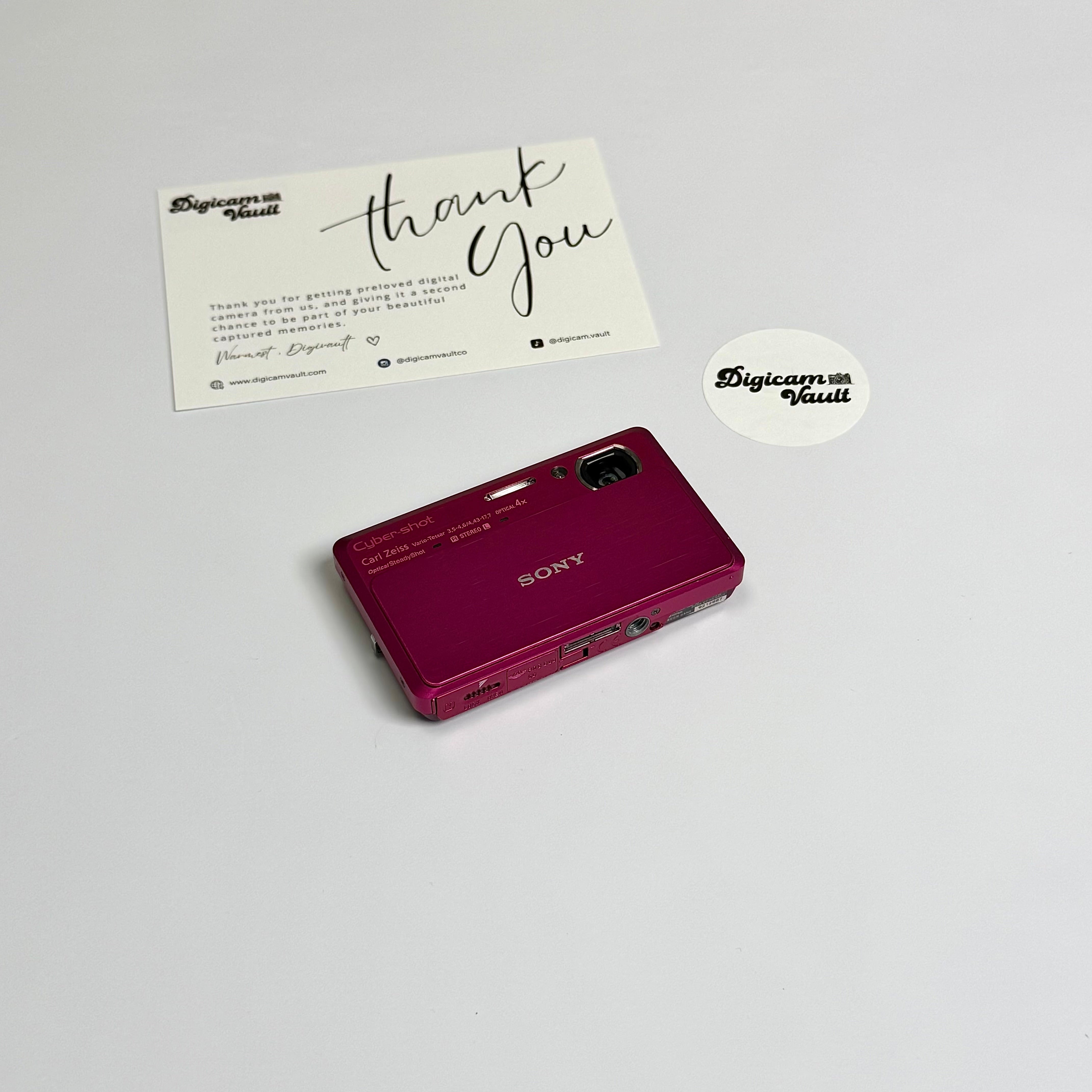 SONY CYBERSHOT DSC-TX9 [ROSE PINK]
