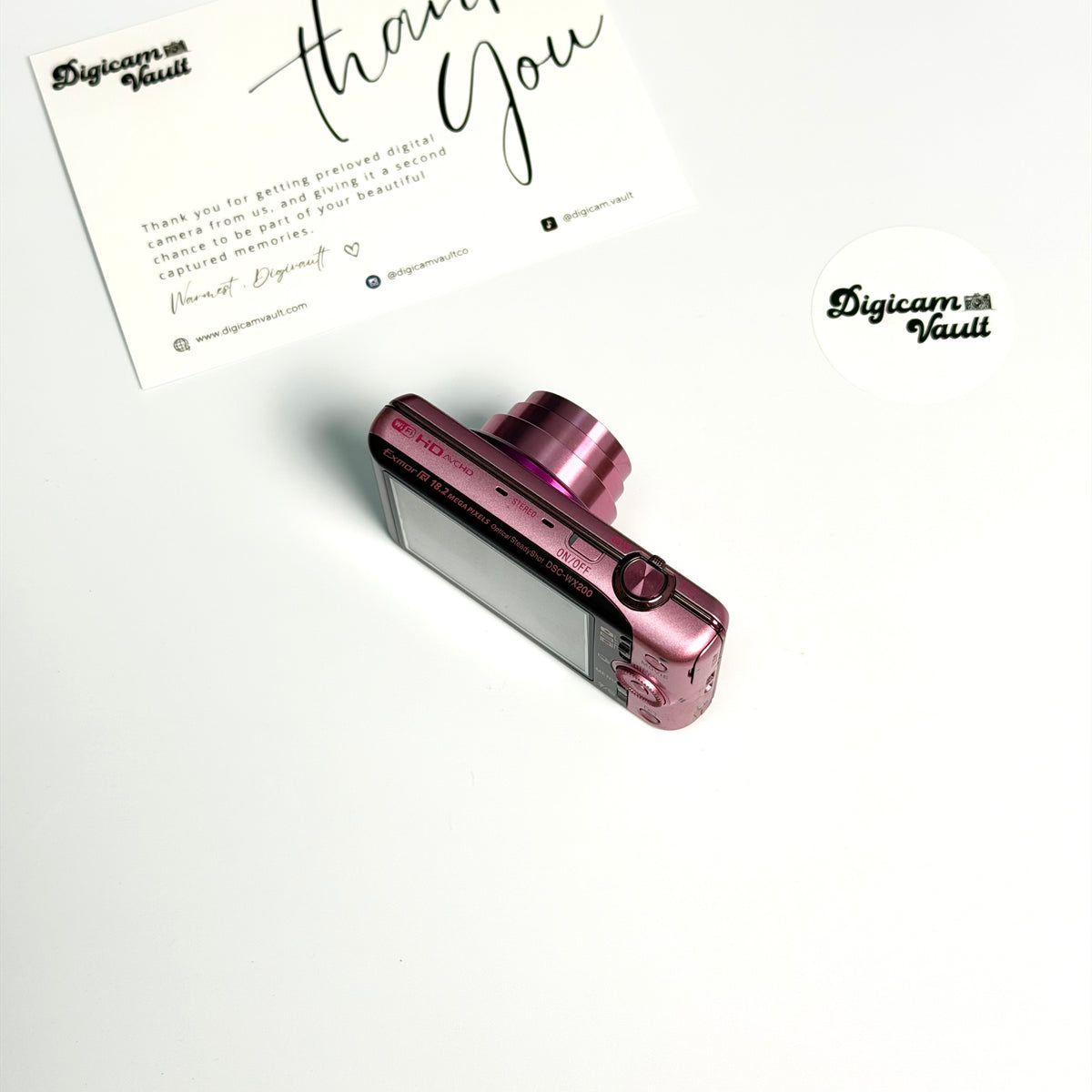 SONY CYBERSHOT DSC-WX200 [PINK]