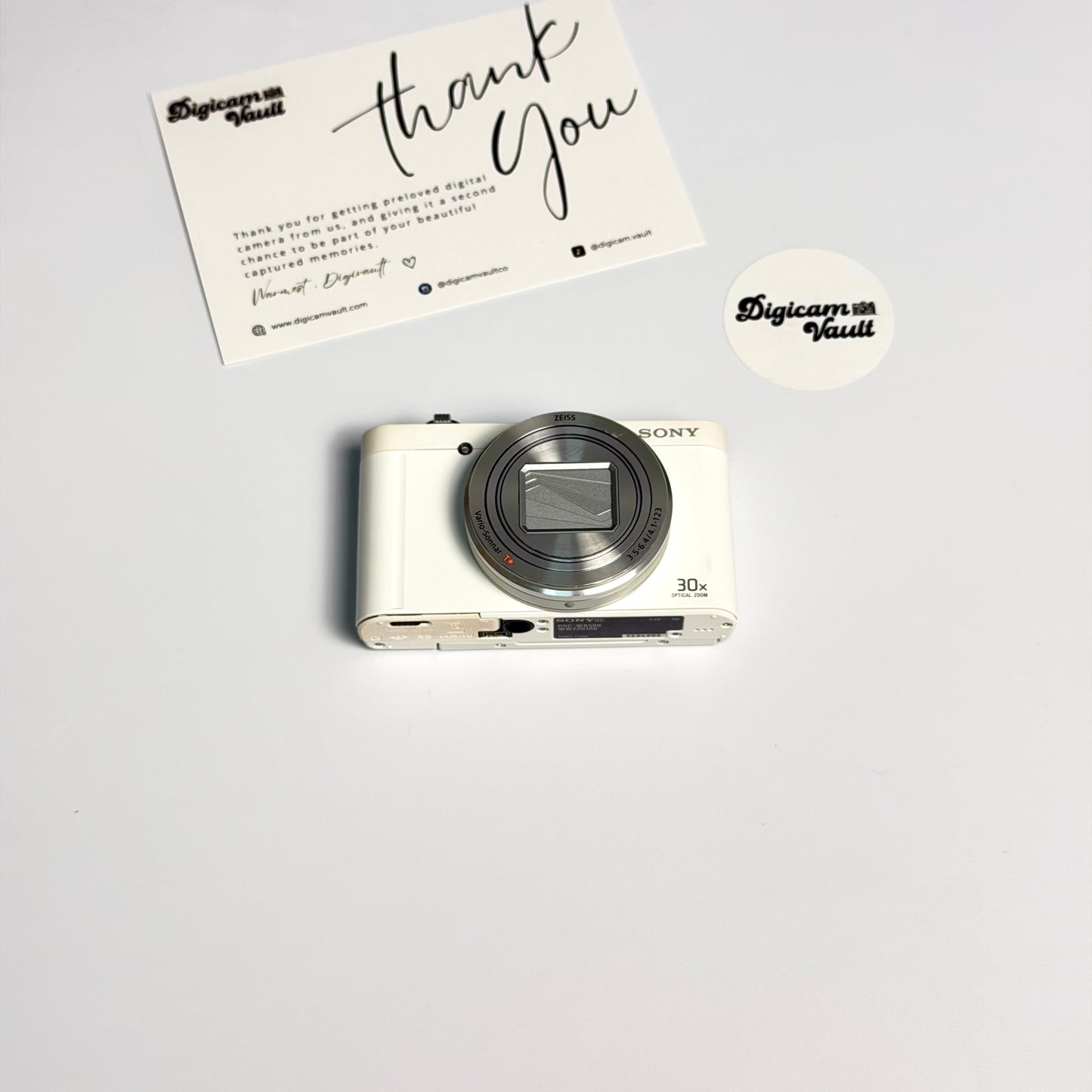 SONY CYBERSHOT DSC-WX500 [WHITE]