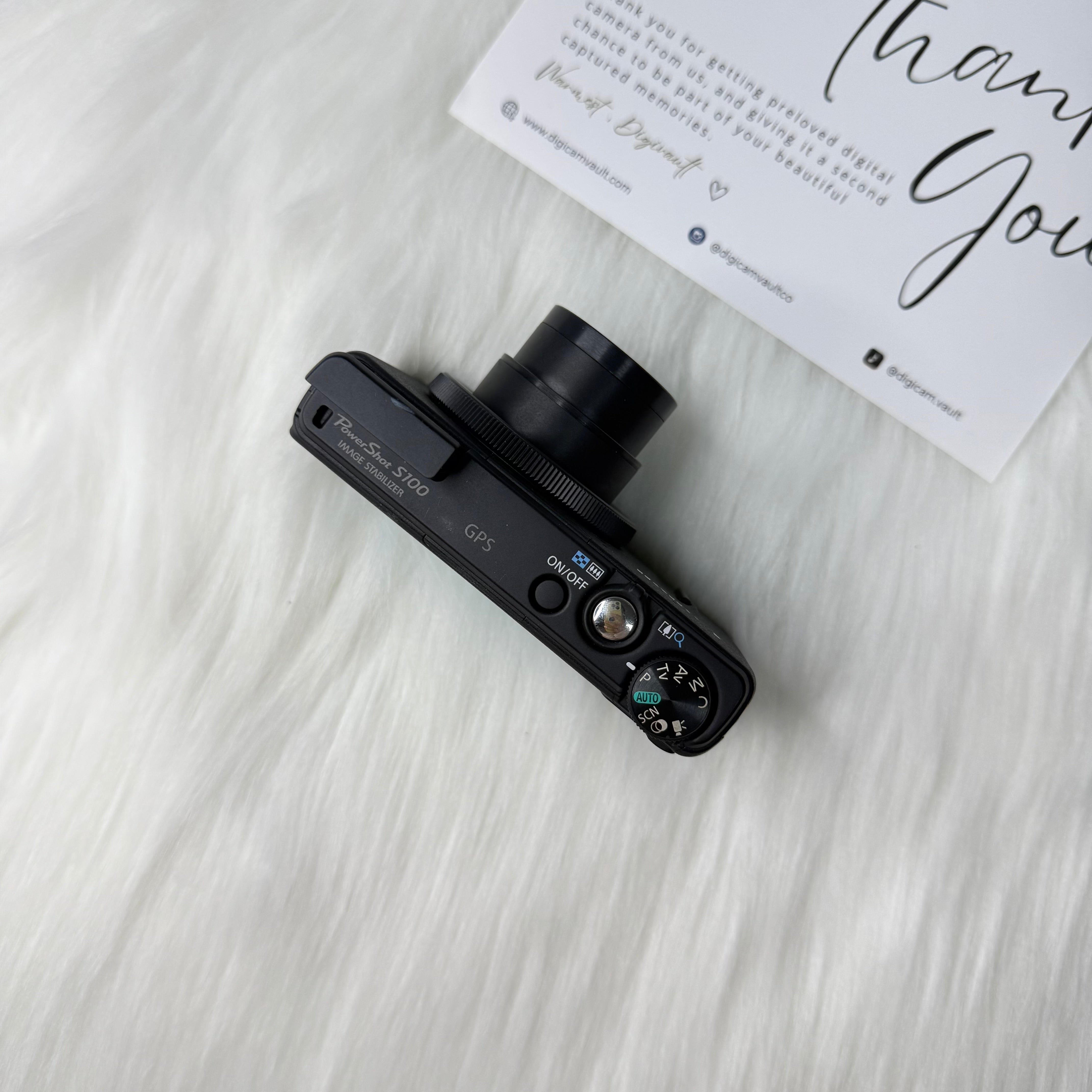 CANON POWERSHOT S100 [BLACK]