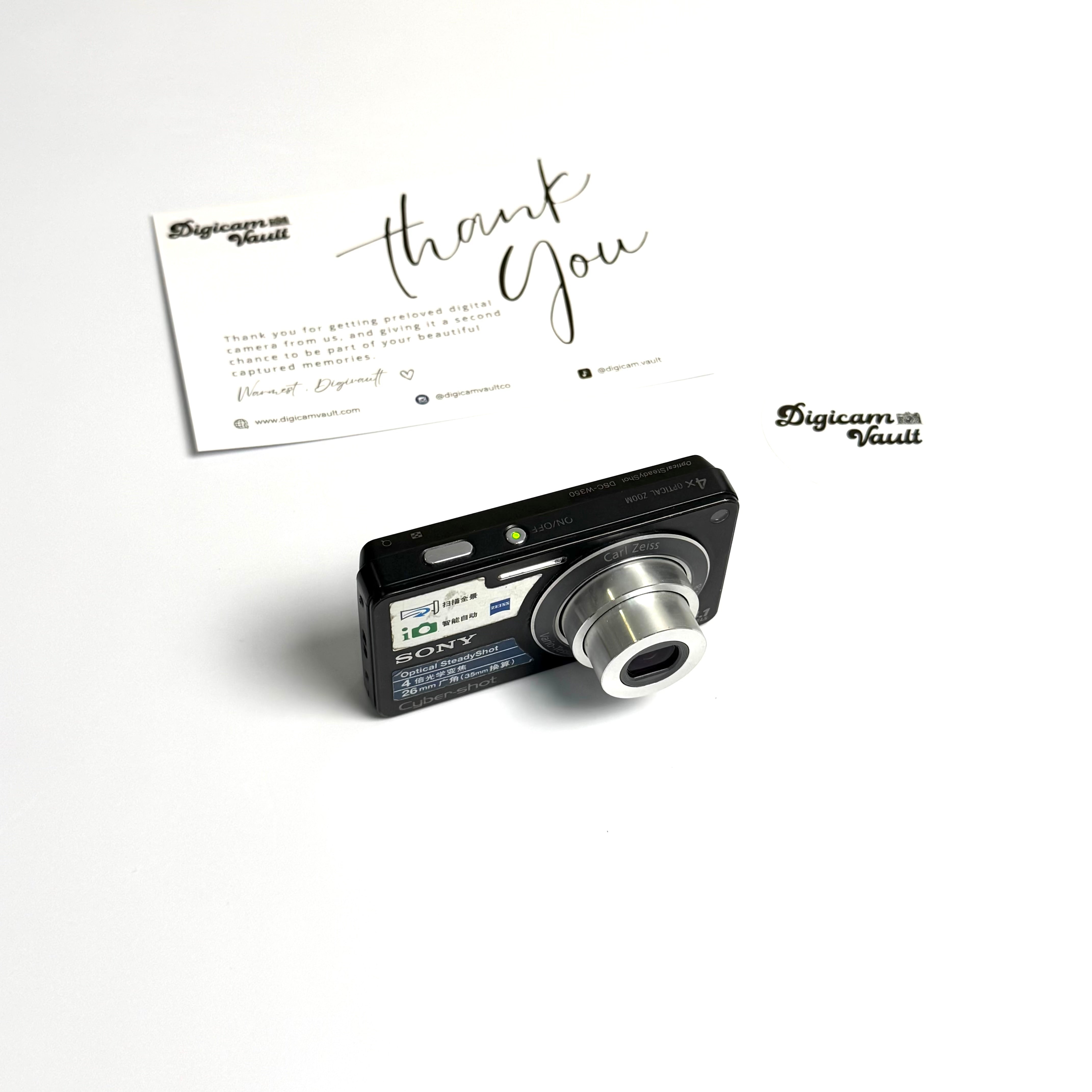 SONY CYBERSHOT DSC-W350 [BLACK]