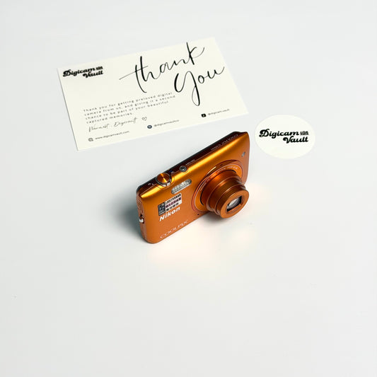 NIKON COOLPIX S3500 [ORANGE] - NEW FAV✮