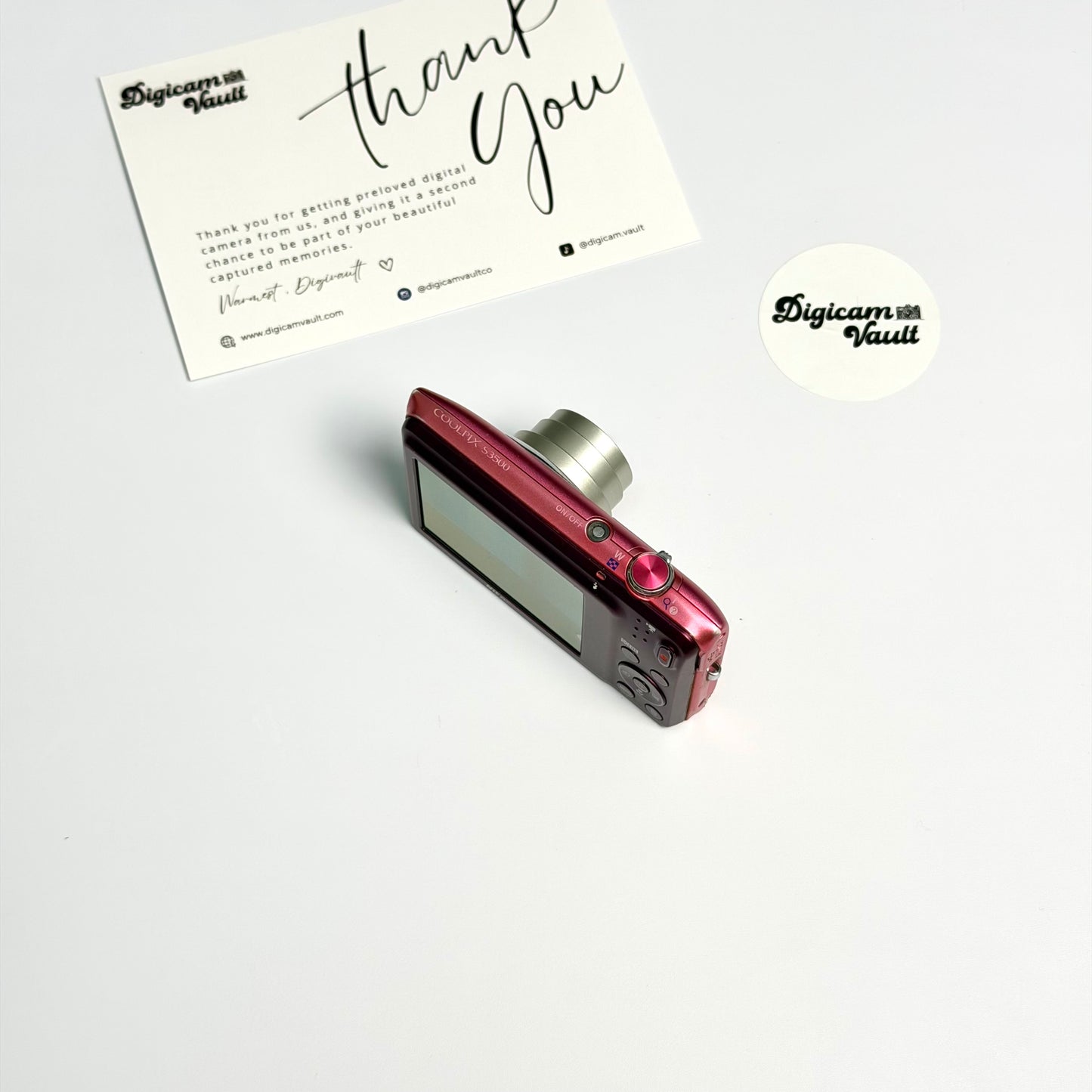 NIKON COOLPIX S3500 [PINK]