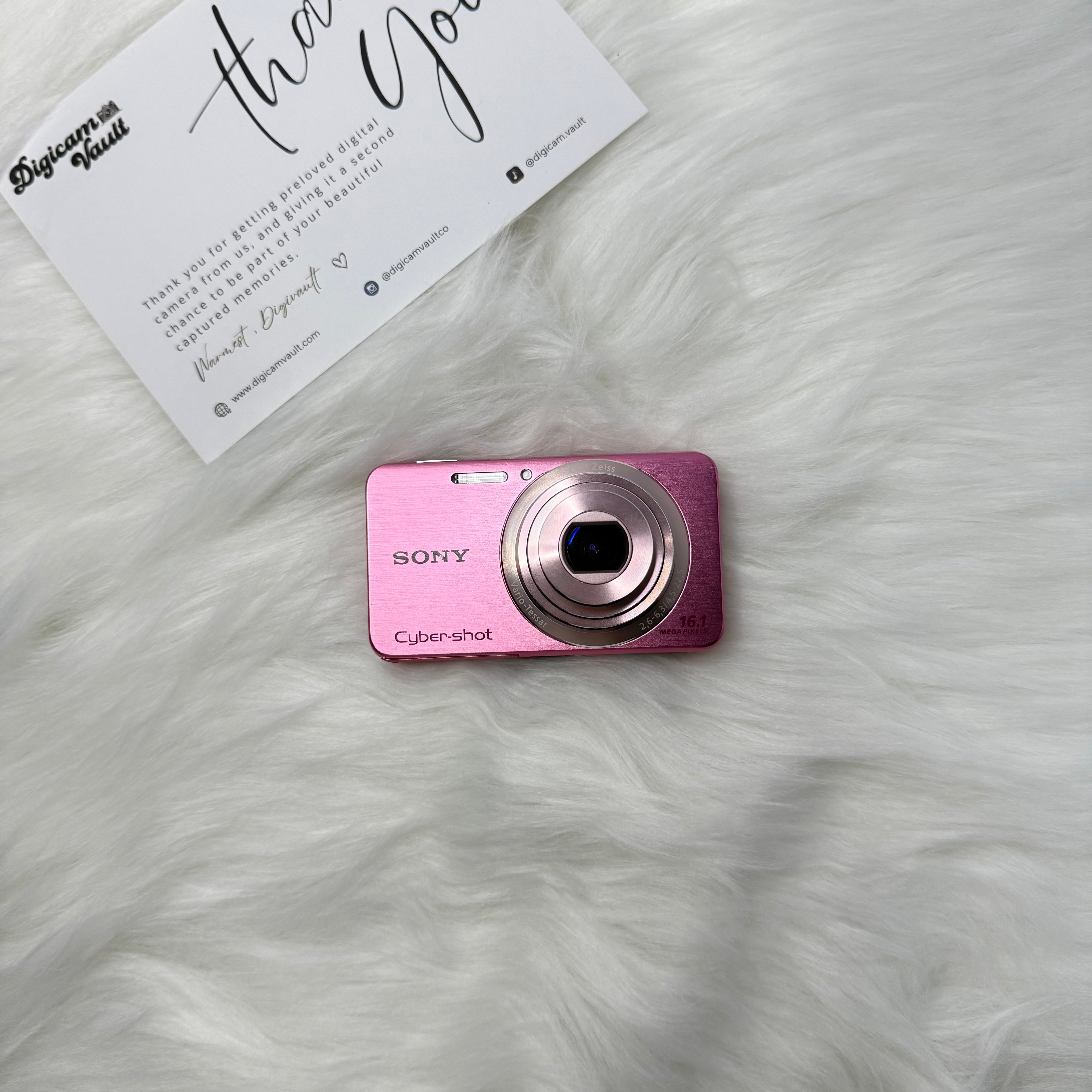 SONY CYBERSHOT DSC-W630 [PINK]