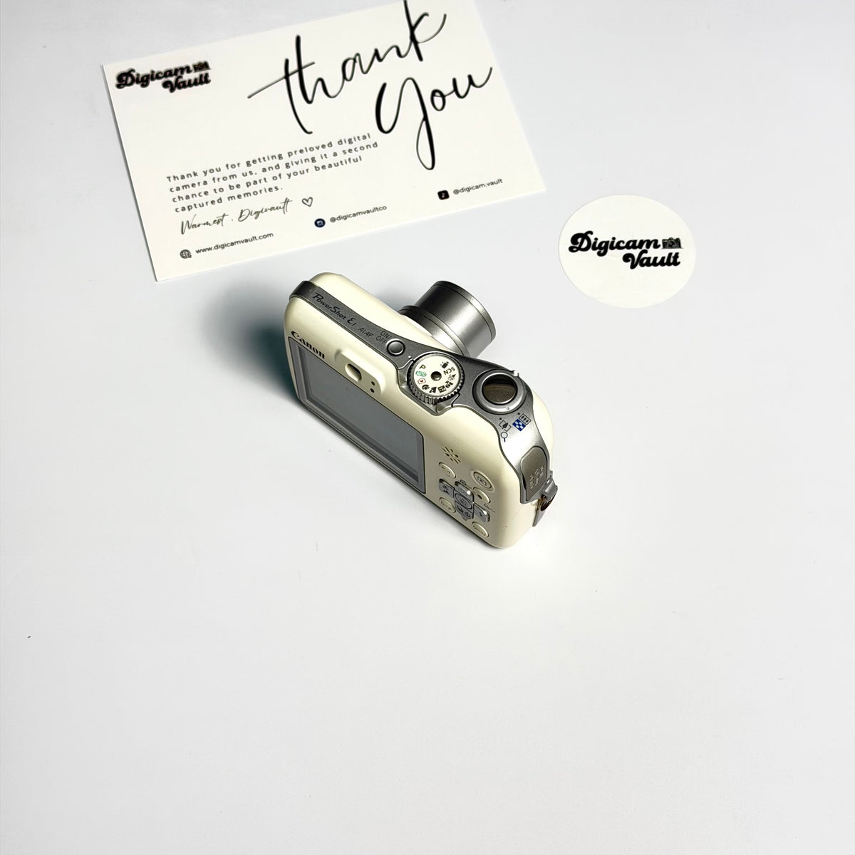 CANON POWERSHOT E1 [WHITE]
